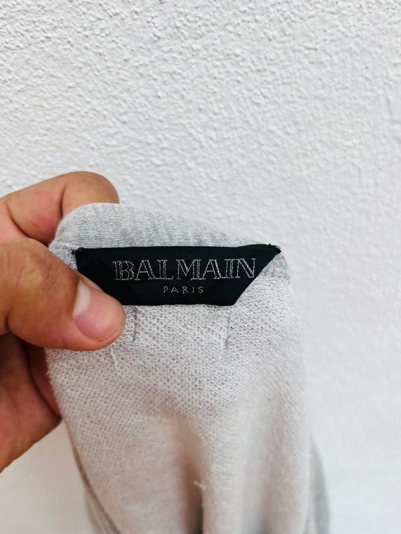 Balmain Vintage Balmain Long Sleeve Size XL / US 12-14 / IT 48-50 - 11 Thumbnail