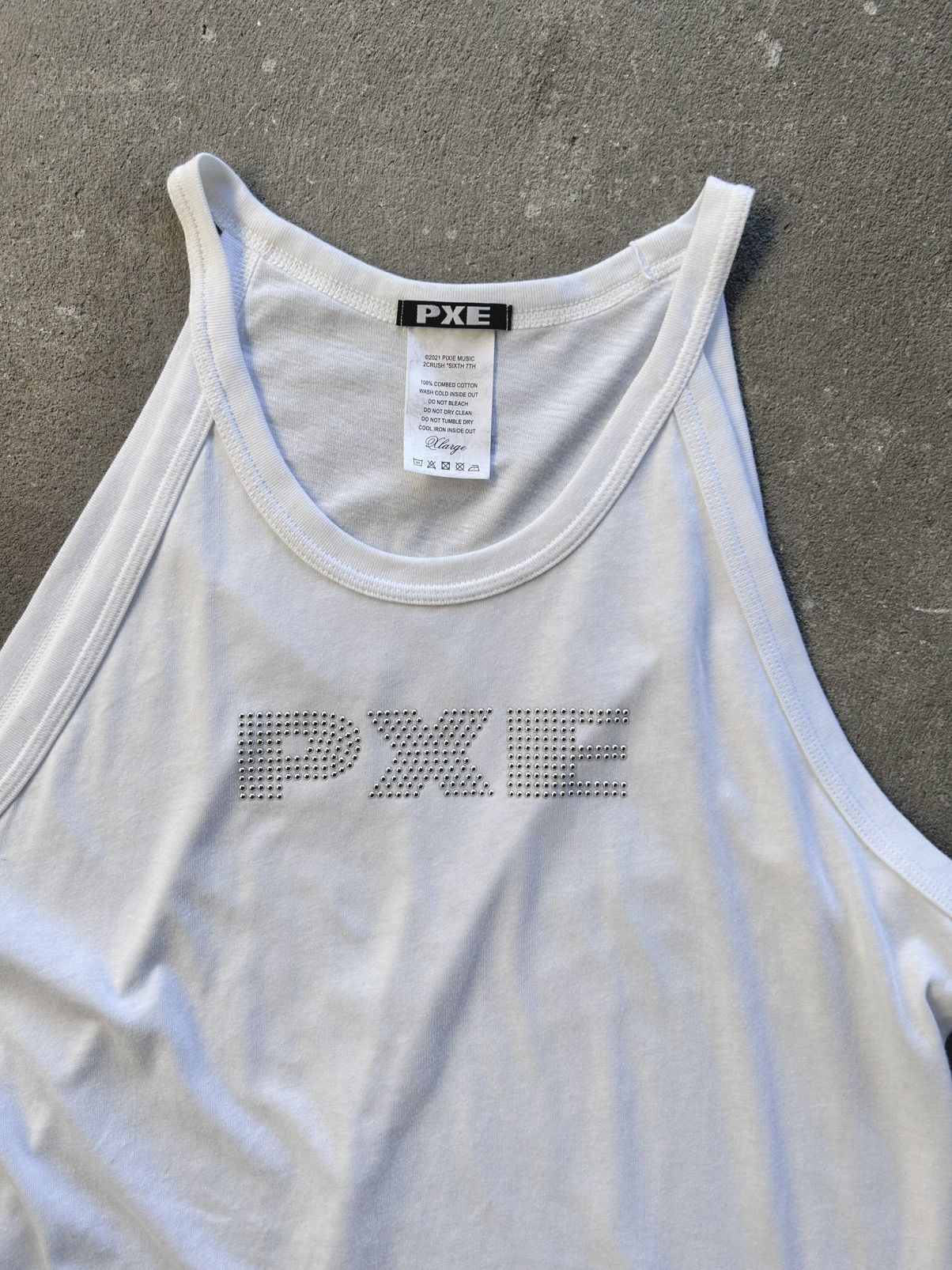 Drain Gang × Sad Boys Ecco2k PXE tank top Size US XL / EU 56 / 4 - 2 Thumbnail