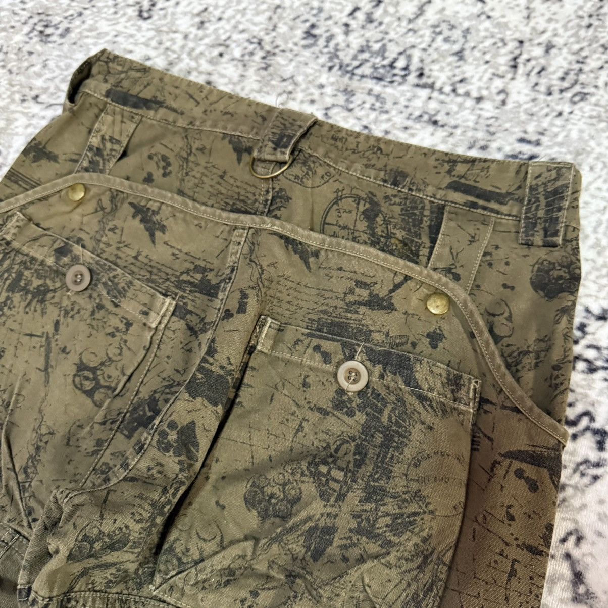 Japanese Brand Risefire Designer Technical Dept Japan Bondage Cargo Pants Size US 30 / EU 46 - 11 Thumbnail