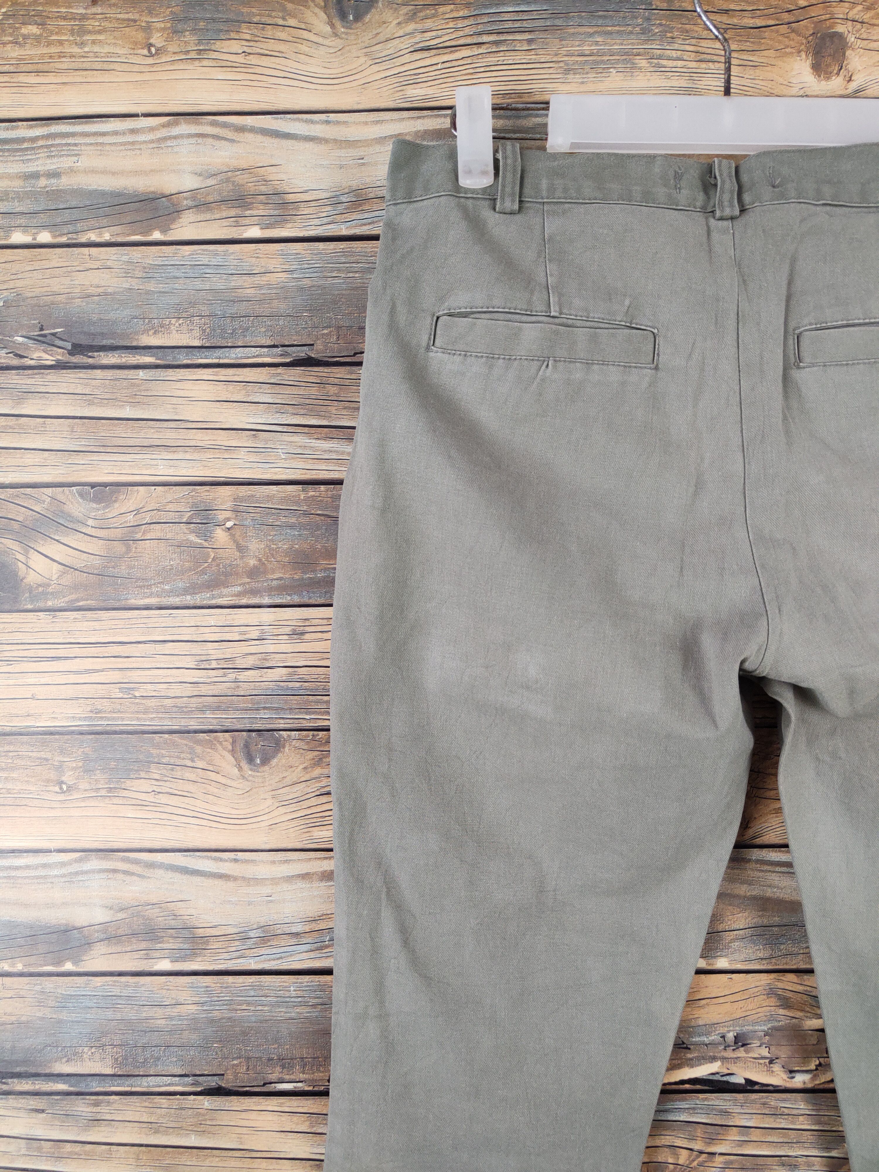 Monocle DL Monocle Green Faded Multipocket Tactical Cargo Pants #183 Size 29" - 8 Thumbnail