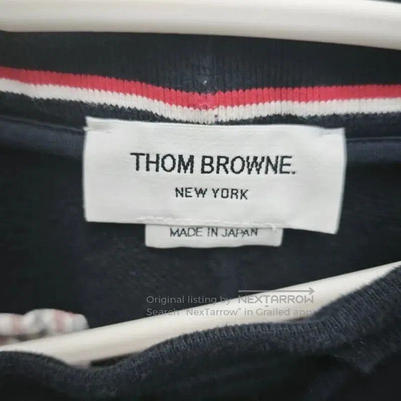 Thom Browne Thom Browne Summer Navy Cotton Shorts . Size 22" - 3 Thumbnail