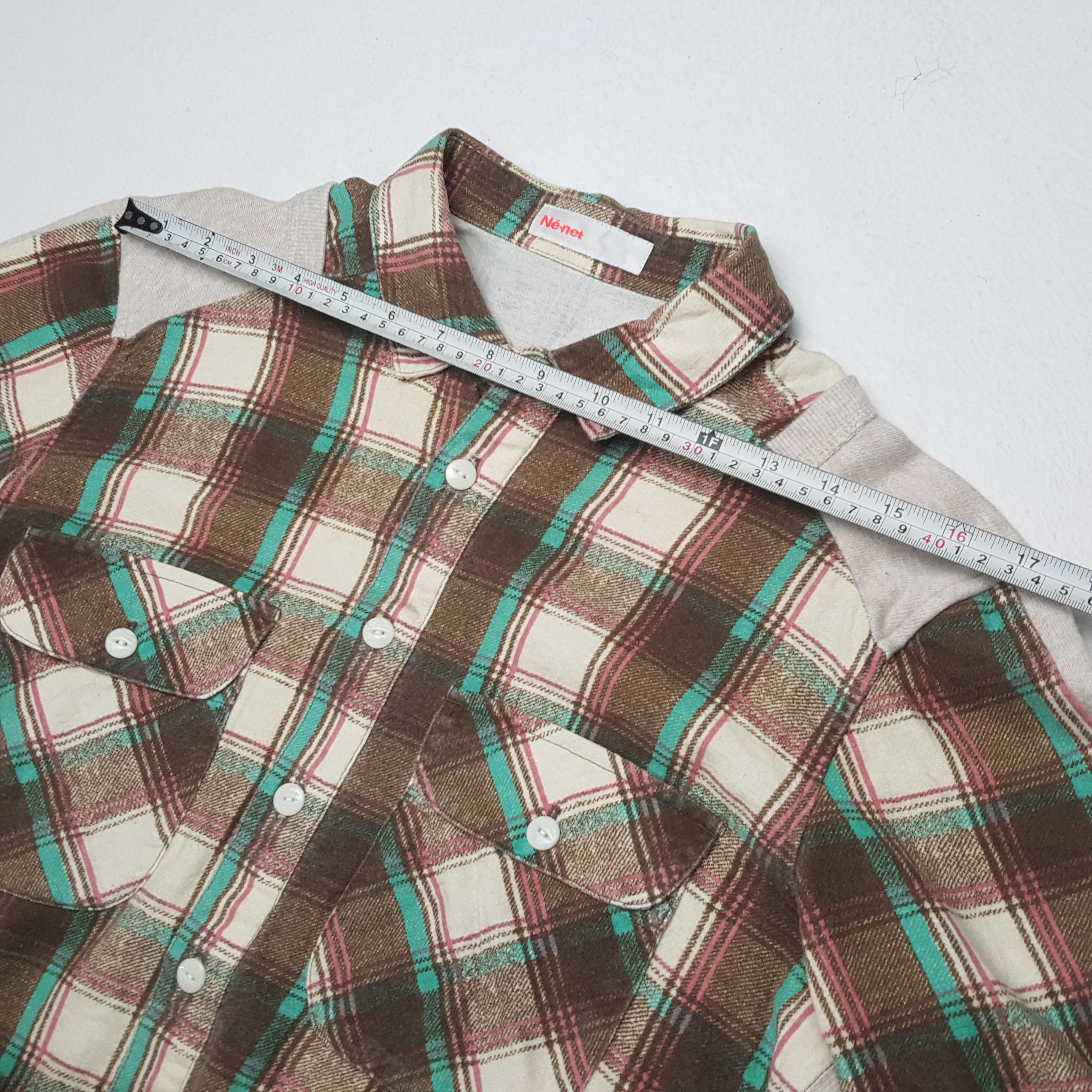 Issey Miyake × Ne-Net × Vintage Vintage ASSEMBLAGE NENET by Issey Miyake Japan Brand Shirts Size US M / EU 48-50 / 2 - 5 Thumbnail