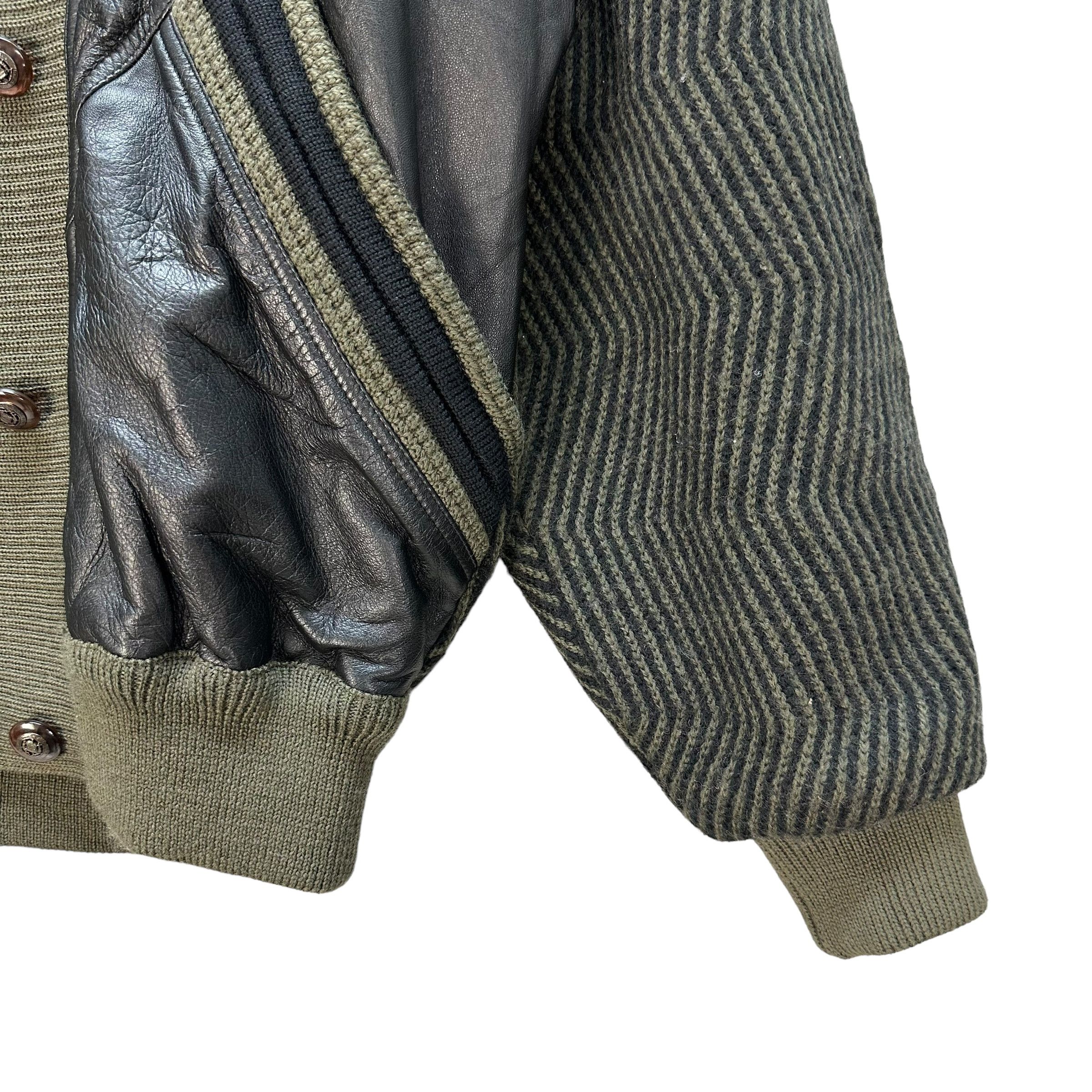 Playboy Playboy Knitted Sheepskin Double Breasted Jacket #A28-0650 Size US S / EU 44-46 / 1 - 5 Thumbnail