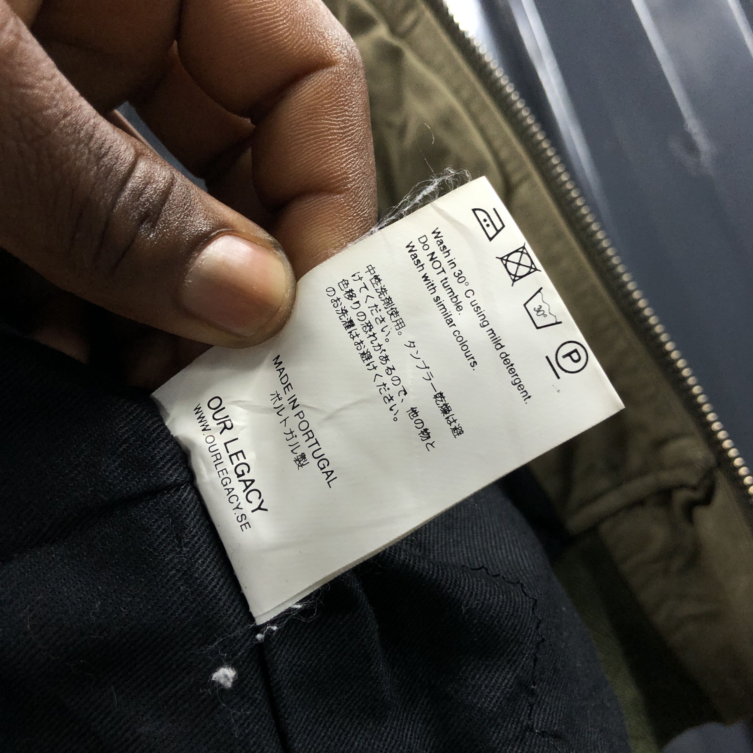 Our Legacy our legacy AW14 fade olive bomber jacket Size US M / EU 48-50 / 2 - 11 Thumbnail
