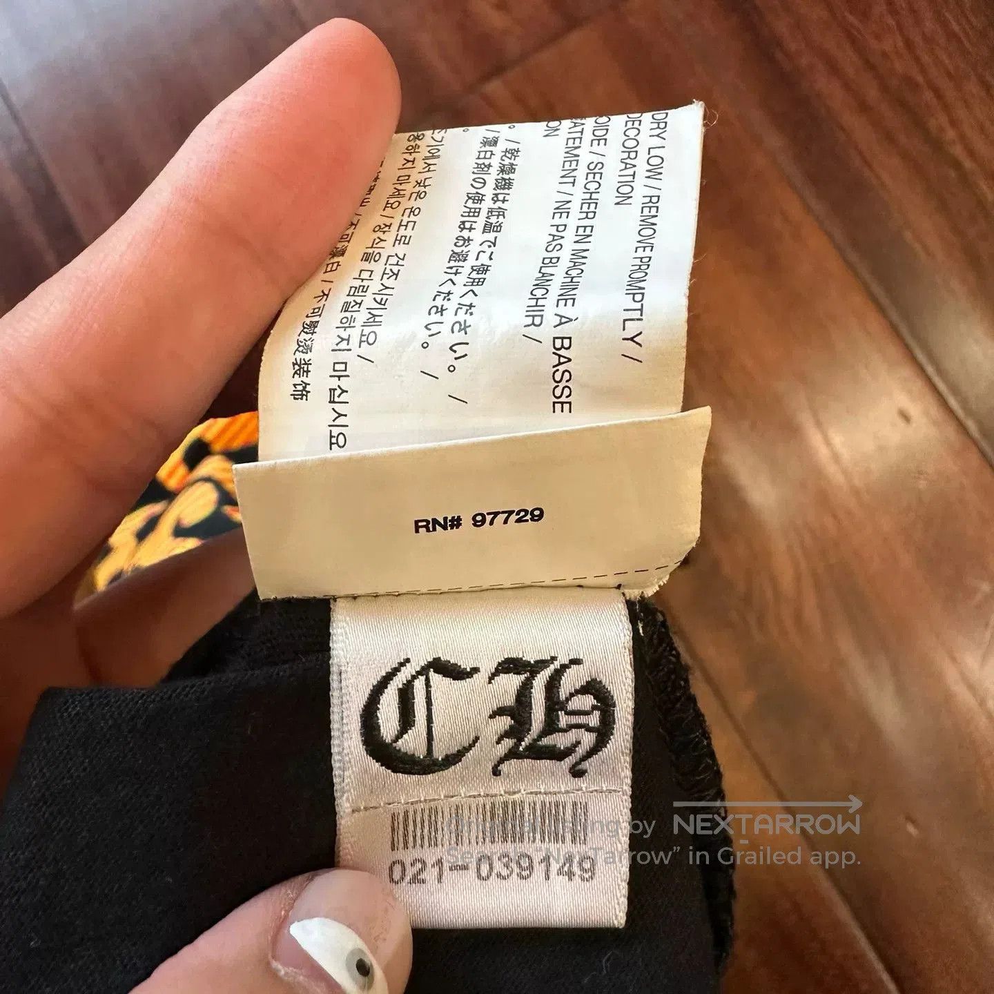 Chrome Hearts Chrome Hearts Orange Sword Tee M. Size US M / EU 48-50 / 2 - 6 Thumbnail