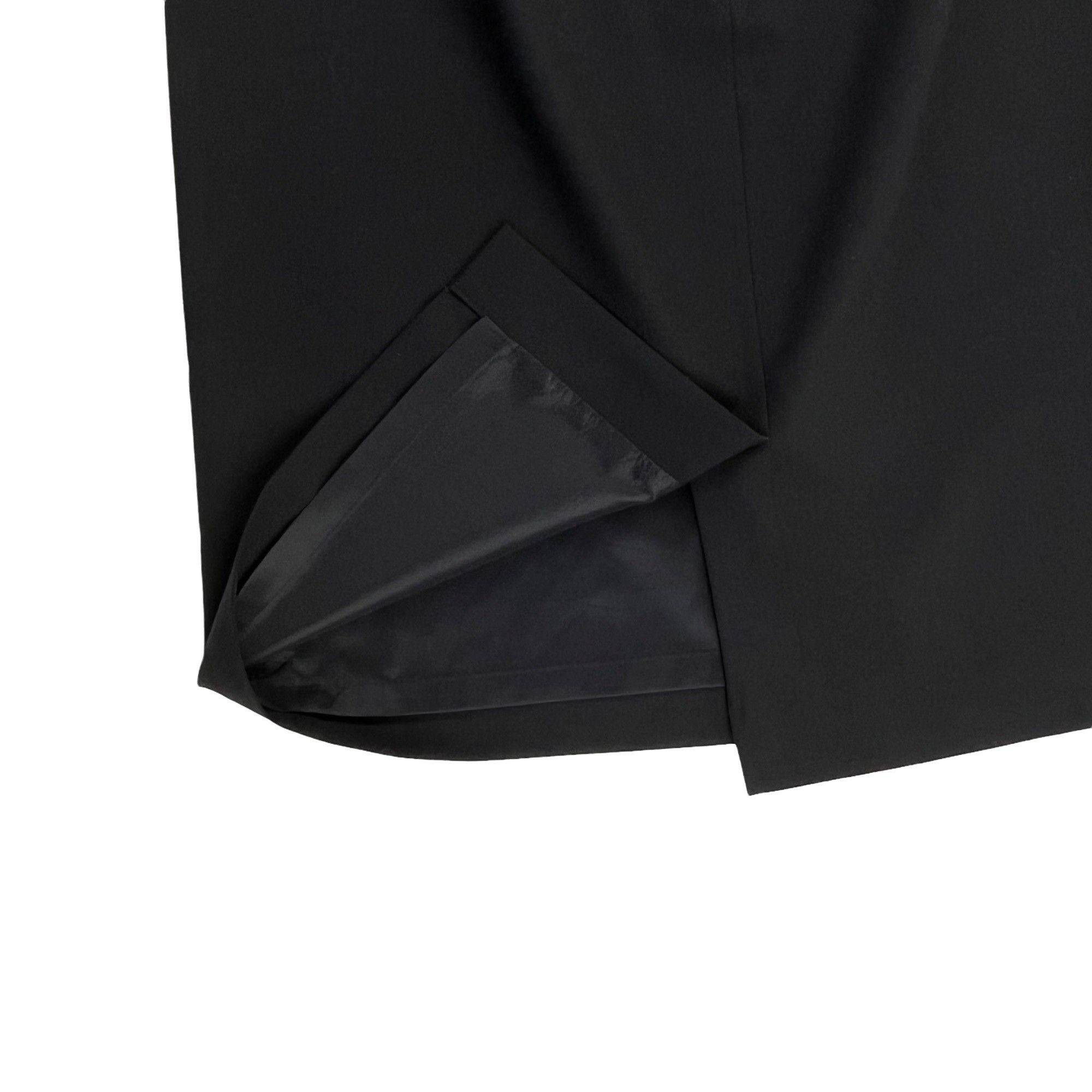 Banana Republic Banana Republic Women's Black Stretch Wool Pencil Skirt Clas Size 30" / US 8 / IT 44 - 4 Thumbnail