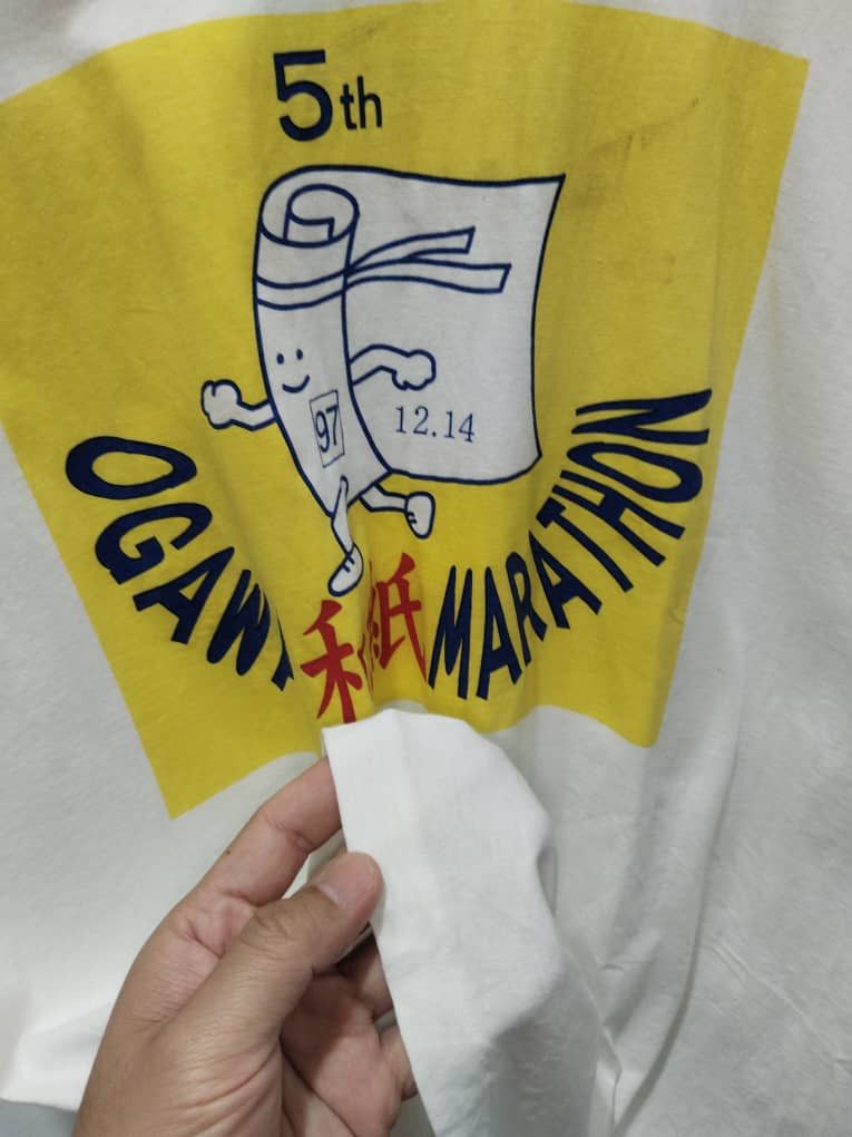 Vintage vintage ogawa marathon Shirt 1997 japan Size US L / EU 52-54 / 3 - 7 Thumbnail