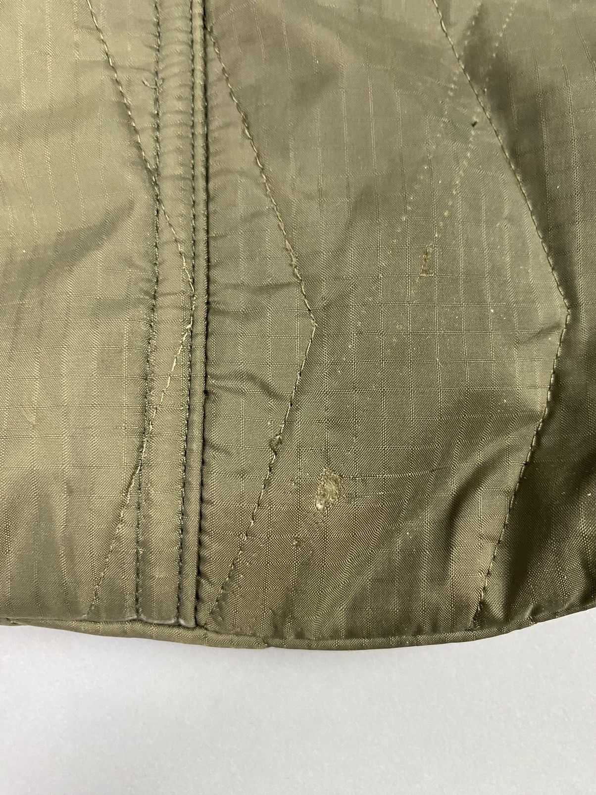 Vintage Upcycled Military Jacket Tote Bag - handmade Size ONE SIZE - 7 Thumbnail