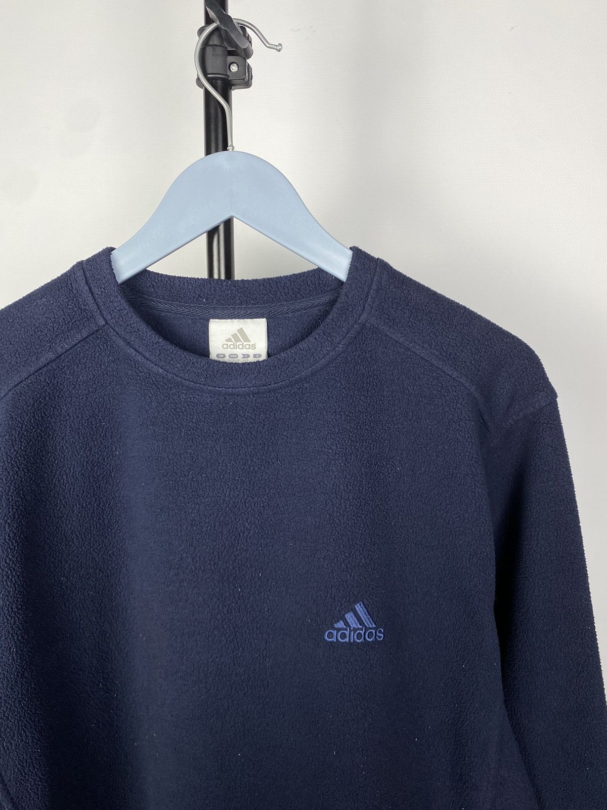 Adidas × Vintage Vintage 90s Adidas Fleece Sweatshirts Streetwear Style RARE! Size US M / EU 48-50 / 2 - 4 Thumbnail