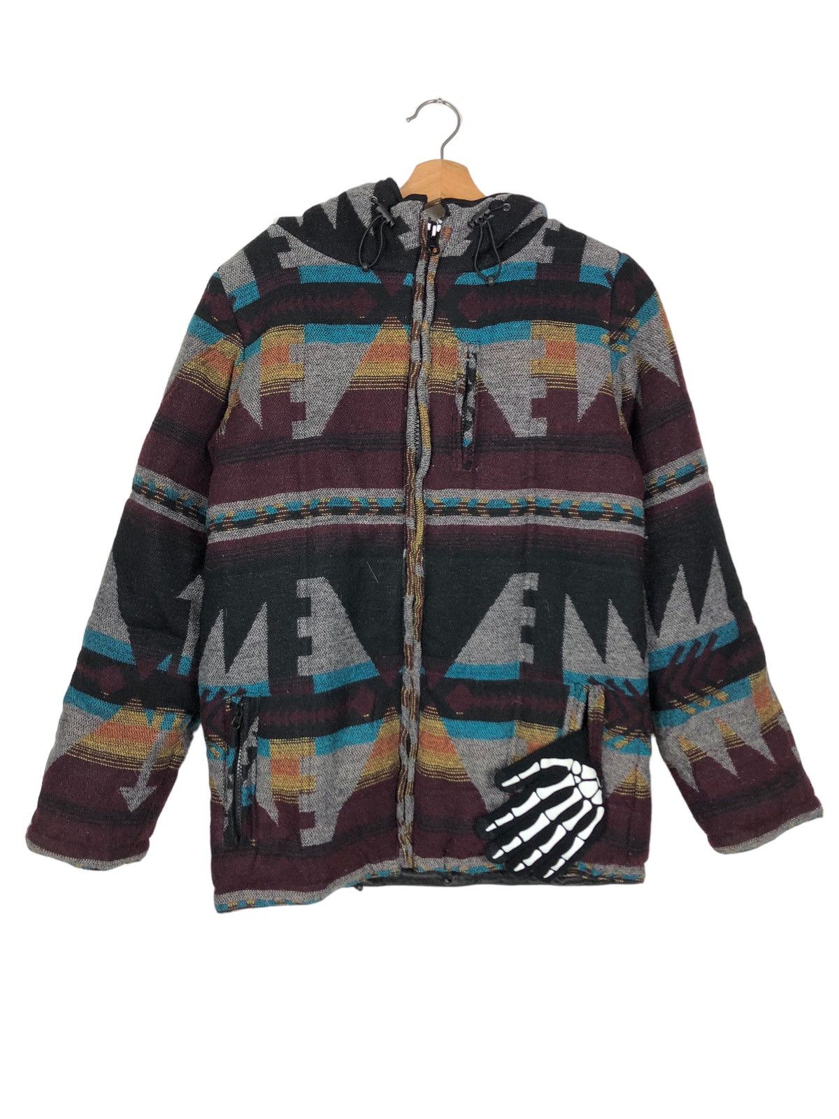 🔥90’s Vintage Navajo Aztec Design Jacket Anti Ballistic