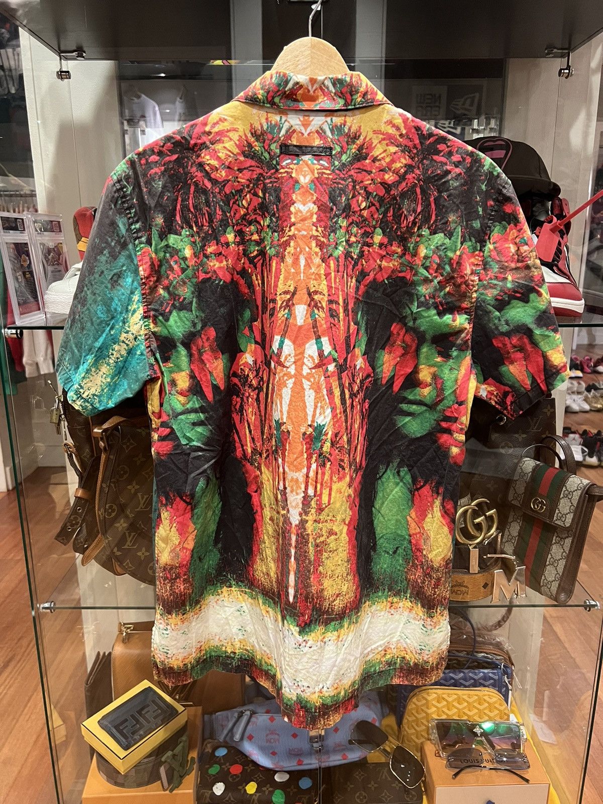 Jean Paul Gaultier Jean Paul Gautier SS2000 Psychedelic Button Up Shirt Size US S / EU 44-46 / 1 - 6 Thumbnail