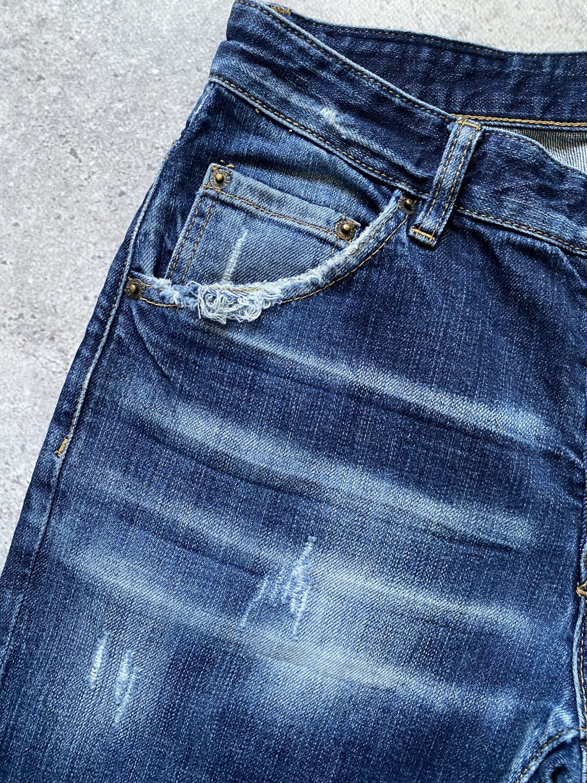 Dsquared2 Dsquared2 Denim Skater Blue Distressed Jeans IT 46 Size US 30 / EU 46 - 3 Thumbnail