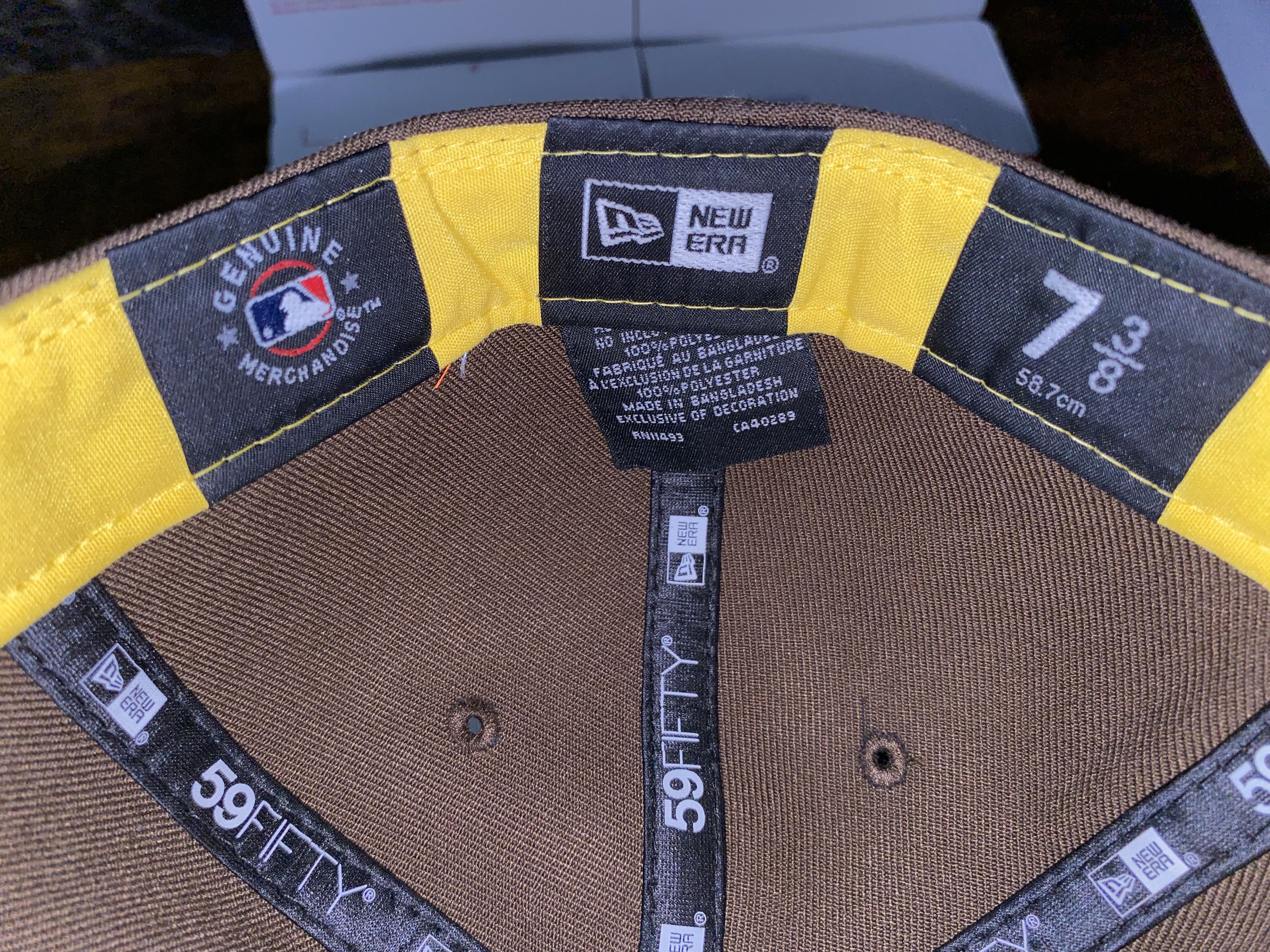 MLB × New Era Colorado Rockies 25 years Anniversary new era 7 3/8 Baseball Size ONE SIZE - 7 Thumbnail