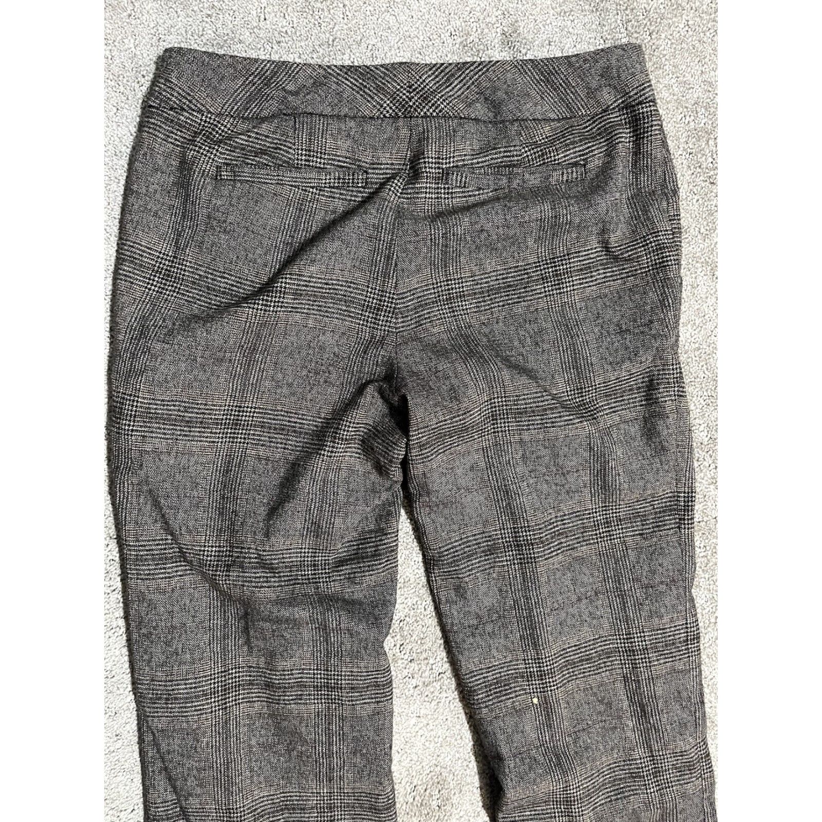 Calvin Klein Calvin Klein Womens Brown Plaid Pants Classic Fit 28W Regular Inseam 29 in Bootcut Dress Pants 28 Color Brown Mens? Wait end. Size 28" / US 6 / IT 42 - 4 Thumbnail