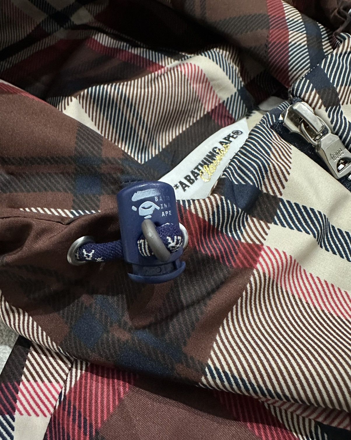Bape Bape Plaid Windbreaker Jacket Size US M / EU 48-50 / 2 - 12 Thumbnail