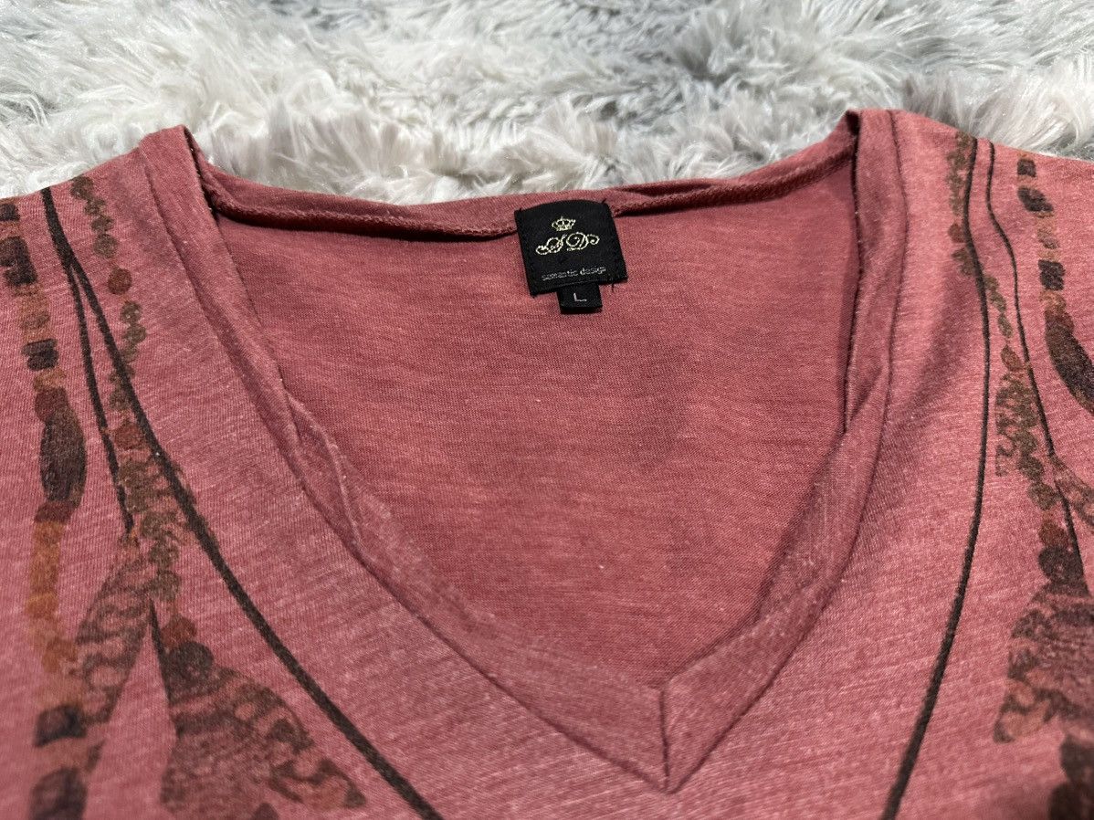 semanticdesign 🔥Sick Y2K Semantic Design 3D Necklace Shirt Trompe L'Oeil Size US L / EU 52-54 / 3 - 6 Thumbnail