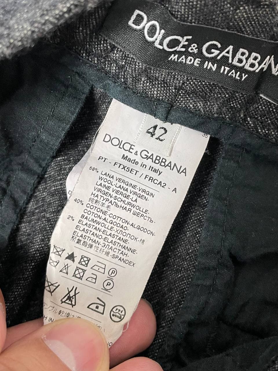 Dolce & Gabbana Dolce & Gabbana wool pants Size 25" / US 0 / IT 36 - 7 Thumbnail
