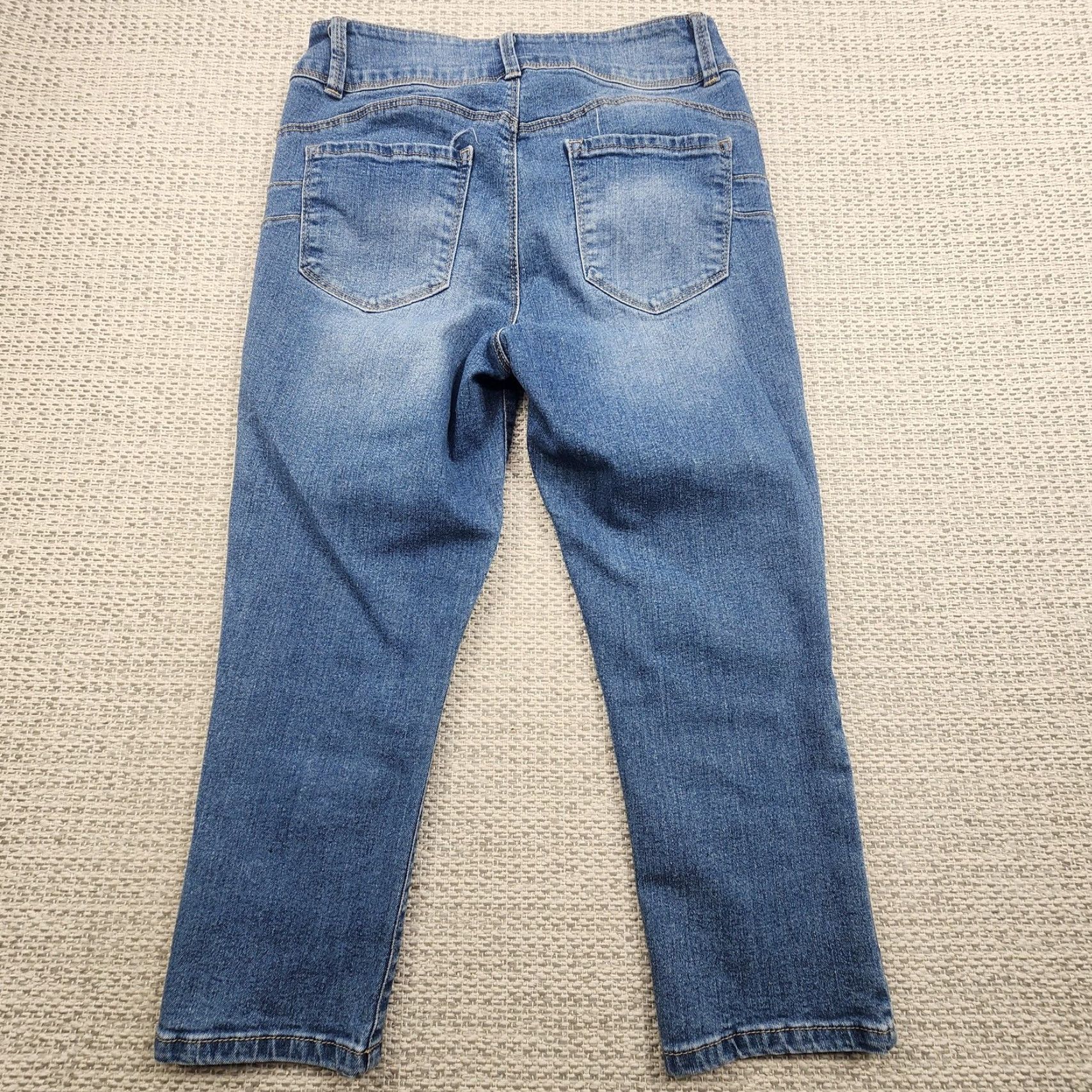 Vintage **d.jeans Blue Medium Wash Skinny Stretch High Rise Denim Pants Women's** User: d.jeans Blue Medium Wash Skinny Stretch High Rise Denim Pants Women's Size 27" / US 4 / IT 40 - 2 Thumbnail