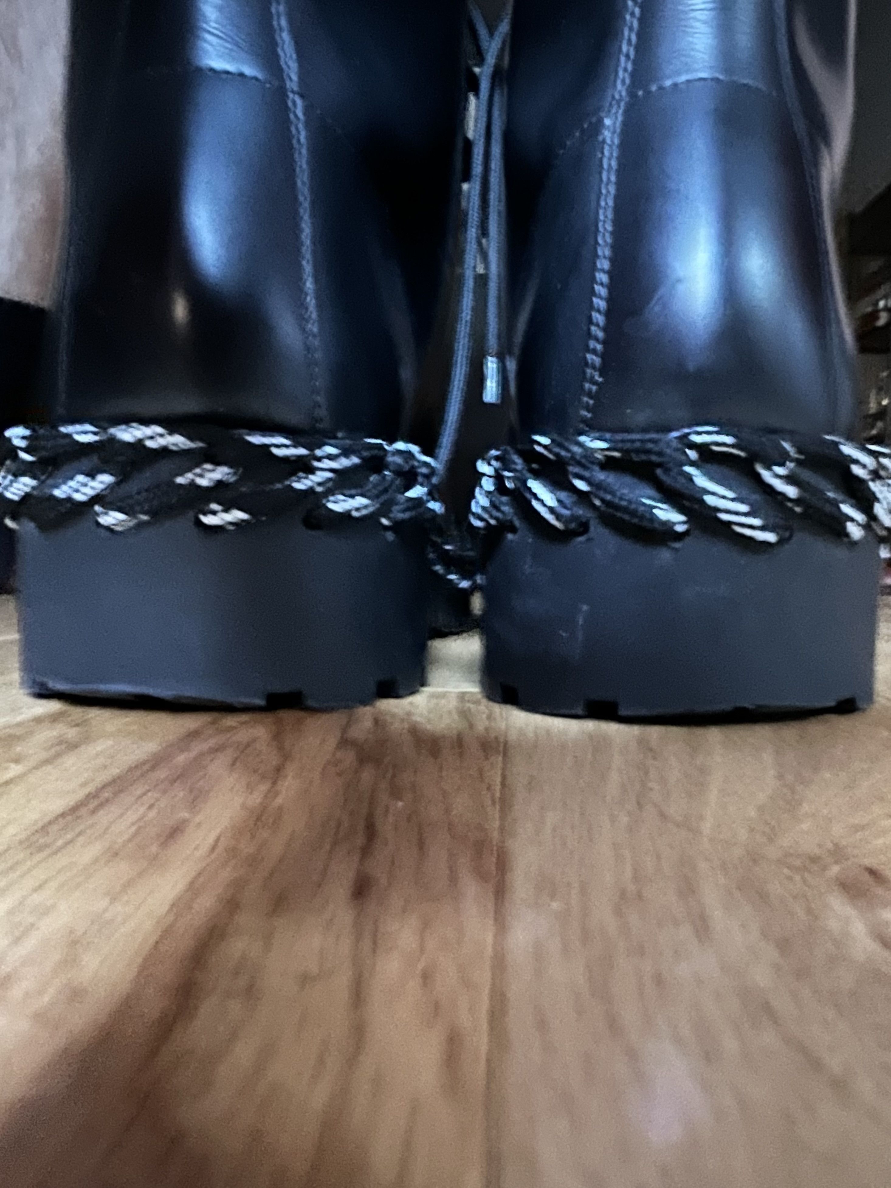 Balenciaga Balenciaga Black/Black Rope Boots Sz 42 Size US 9 / EU 42 - 4 Thumbnail