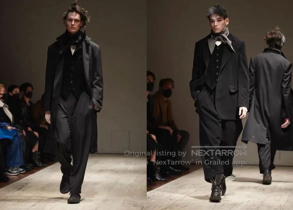 Yohji Yamamoto Yohji Yamamoto Black Tailcoat Coat. Size US M / EU 48-50 / 2 - 7 Thumbnail
