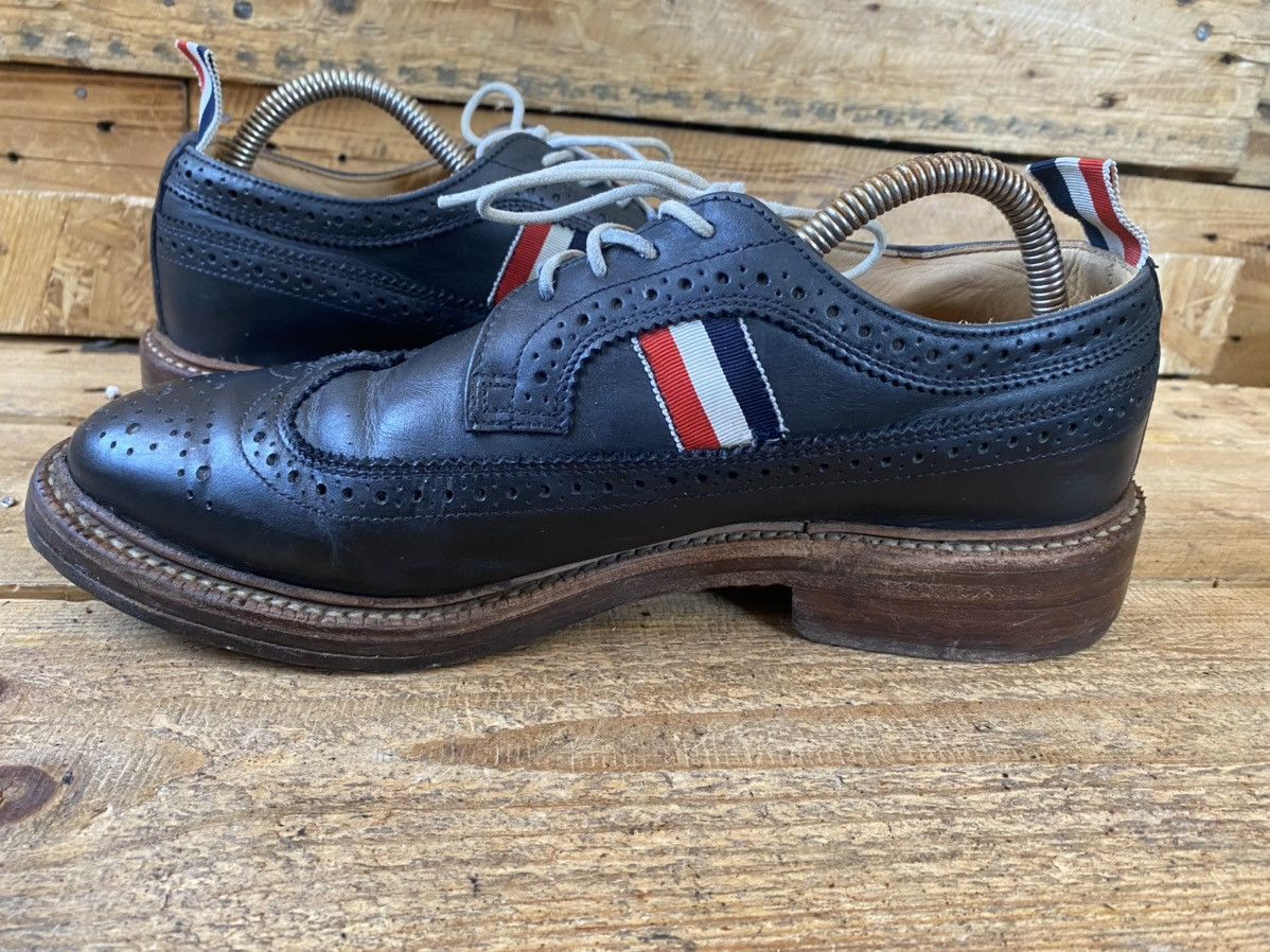 Designer × Thom Browne Thom Browne oxford navy blue leather shoes uk6 Size US 7 / EU 40 - 11 Thumbnail
