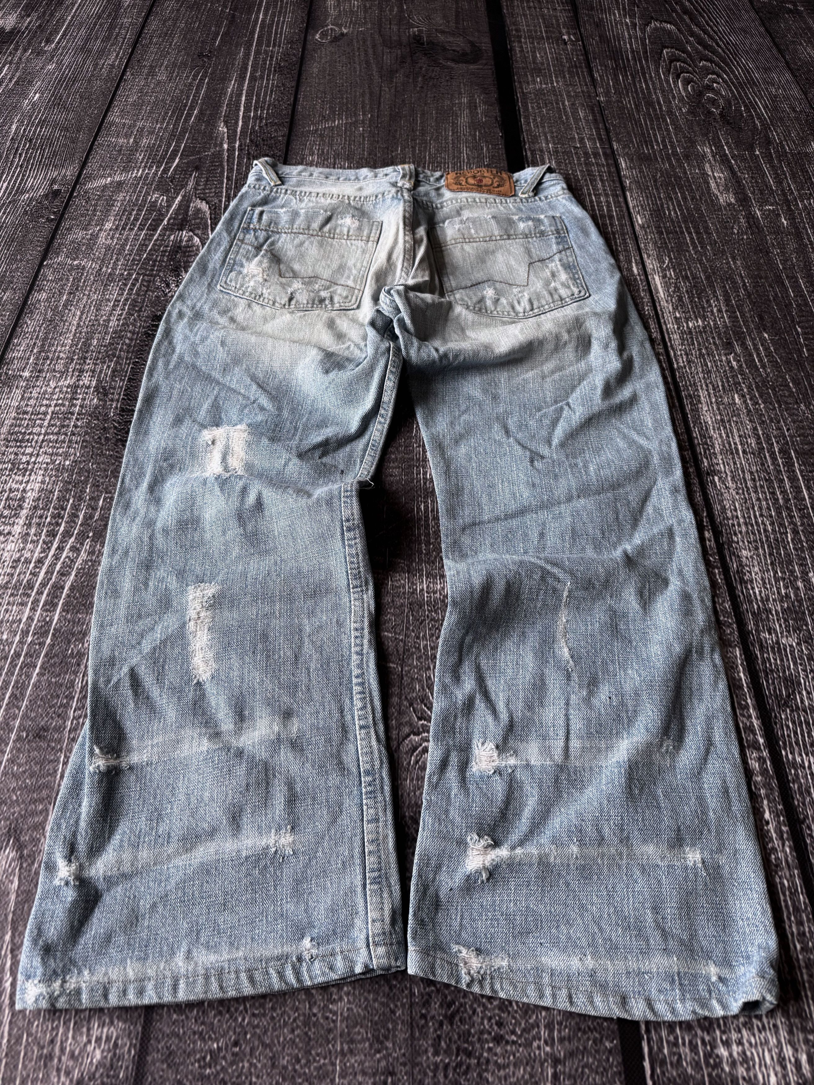 Hysteric Glamour VINTAGE 💥HYSTERIC GLAMOUR STYLE DISTRESSED JEANS 90S Size US 30 / EU 46 - 2 Thumbnail