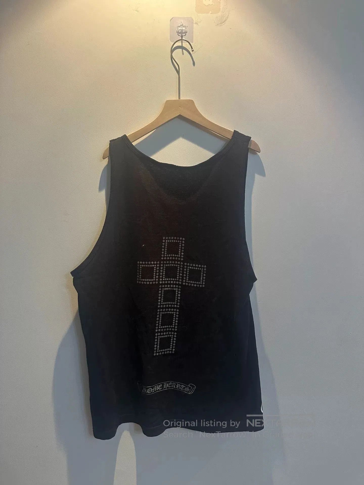 Chrome Hearts Chrome Hearts Cross Print Black Tank Top. Size US L / EU 52-54 / 3 - 2 Thumbnail