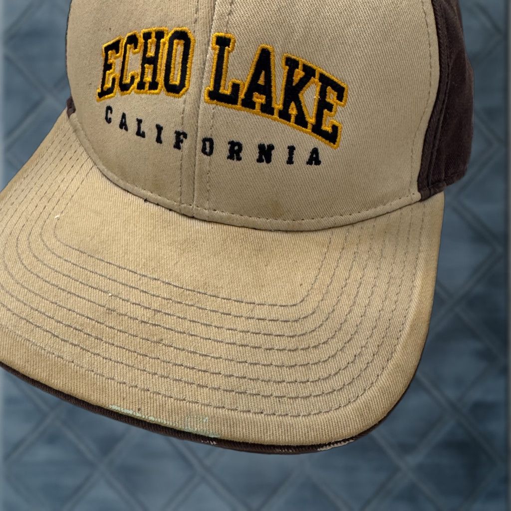 Our Legacy Vintage Legacy Beige Echo Lake California Hat Cap Strap Back Baseball Cap Unisex One Size Ball Cap Beige Echo Lake California Hat Cap Baselinelegends Size ONE SIZE - 1 Thumbnail