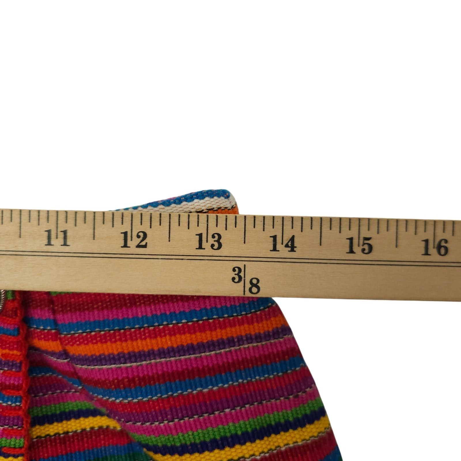 Other F.L. Malik Wrap Skirt 6 Striped Vintage Rainbow Pencil Midi Size 28" / US 6 / IT 42 - 14 Thumbnail