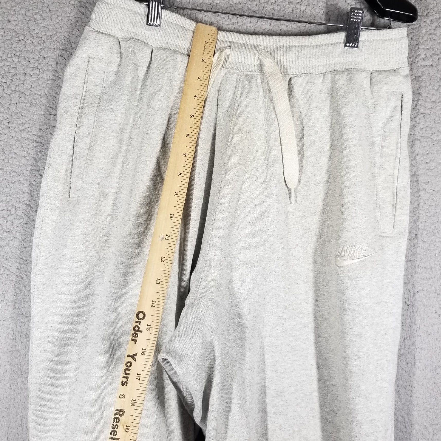 Nike VINTAGE Nike Sportwear Jogger Sweatpants Men's Size Medium Fleece Tapered Casual 90s Logo Size US 31 - 6 Thumbnail