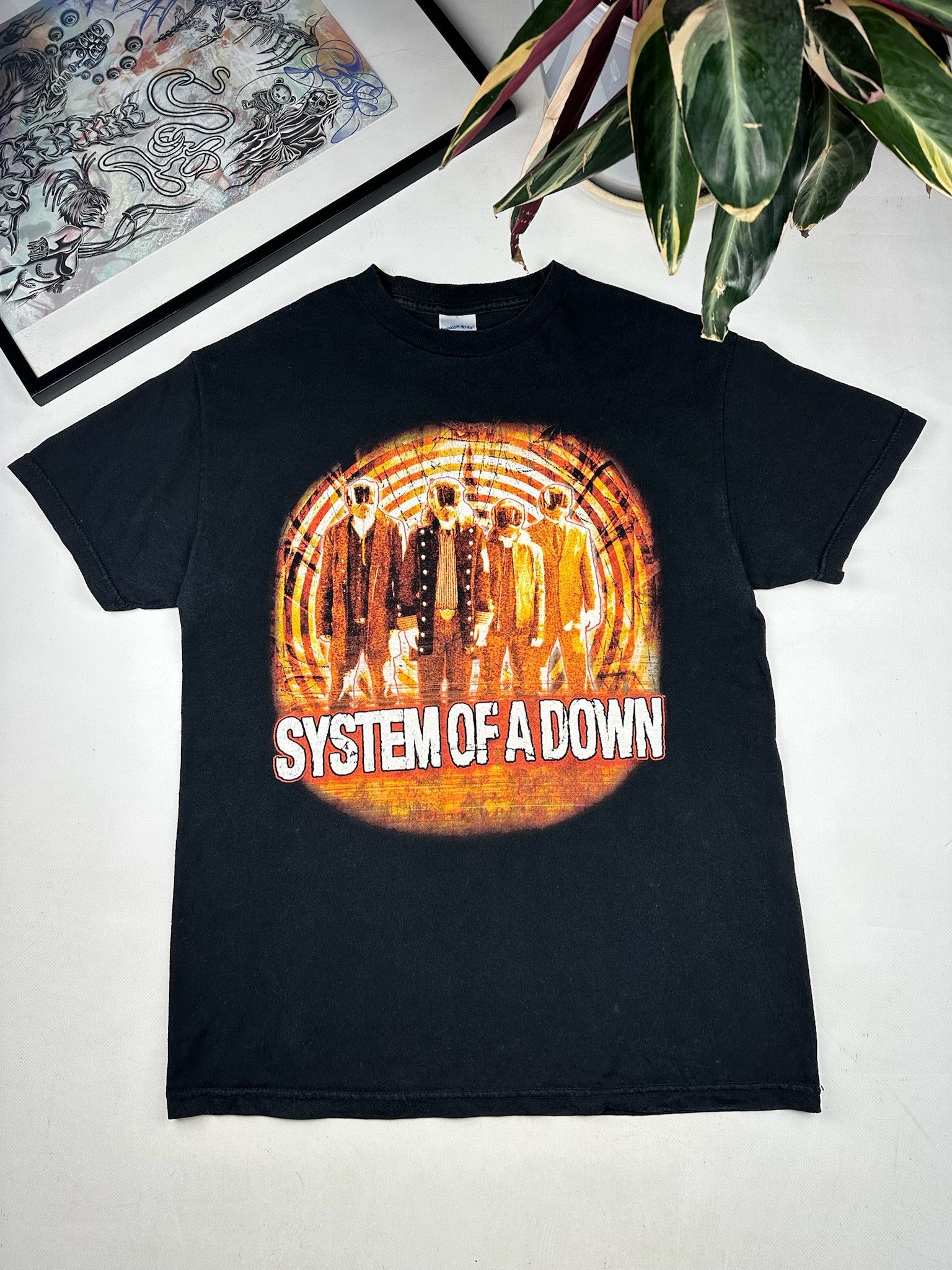 Band Tees Vintage System of A Down Shirt Size US M / EU 48-50 / 2 - 1 Thumbnail