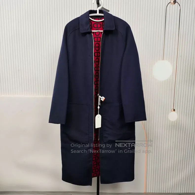 Hermes Hermes Cashmere Long Overcoat Women's Size XS / US 0-2 / IT 36-38 - 1 Thumbnail