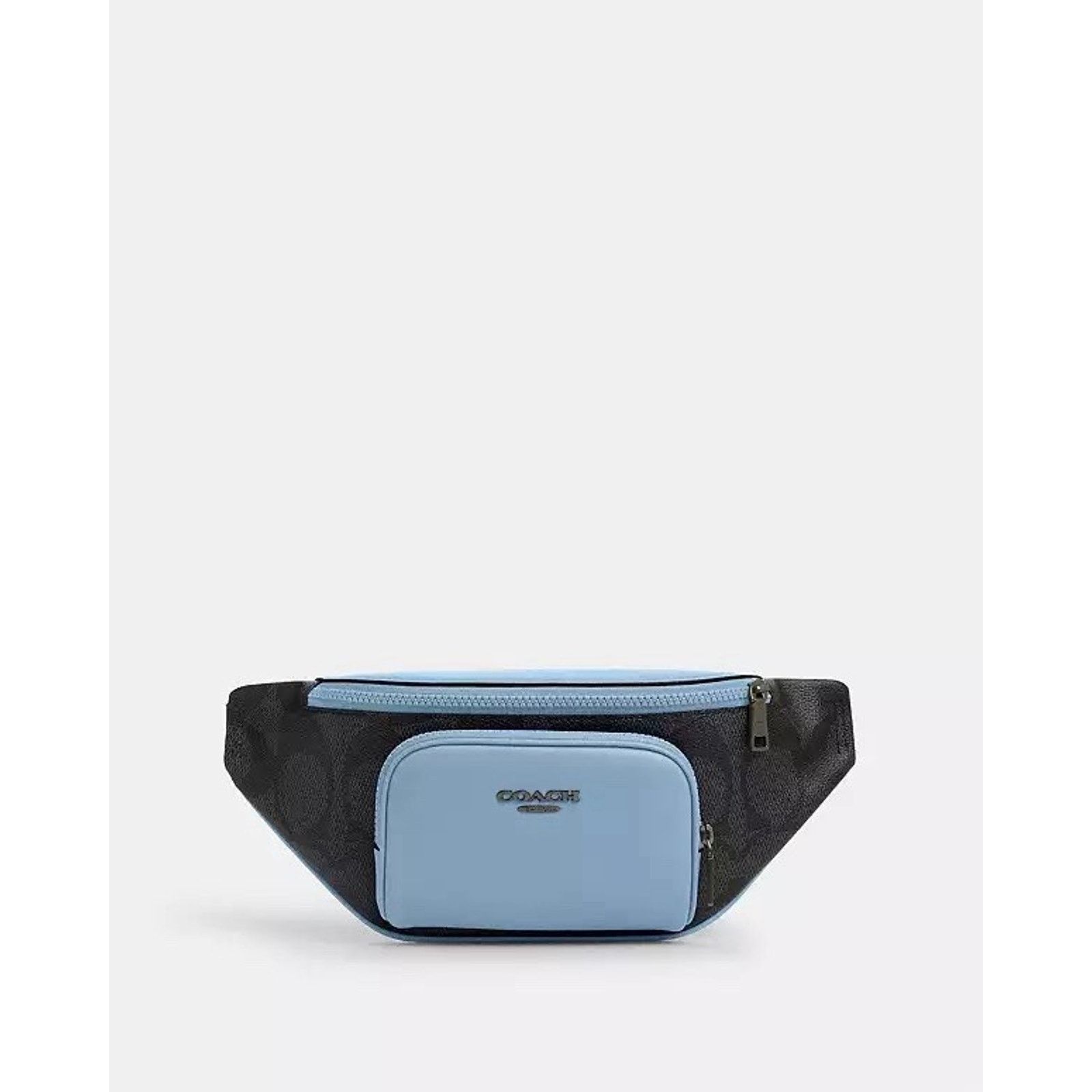 Coach NWT COACH CBI67 Racer Small Belt Bag Charcoal/Pool Size ONE SIZE - 5 Thumbnail