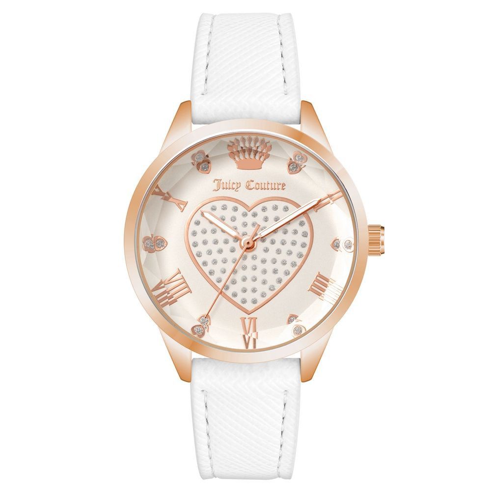Juicy Couture White Polipriel Women's Watch Size ONE SIZE - 1 Thumbnail