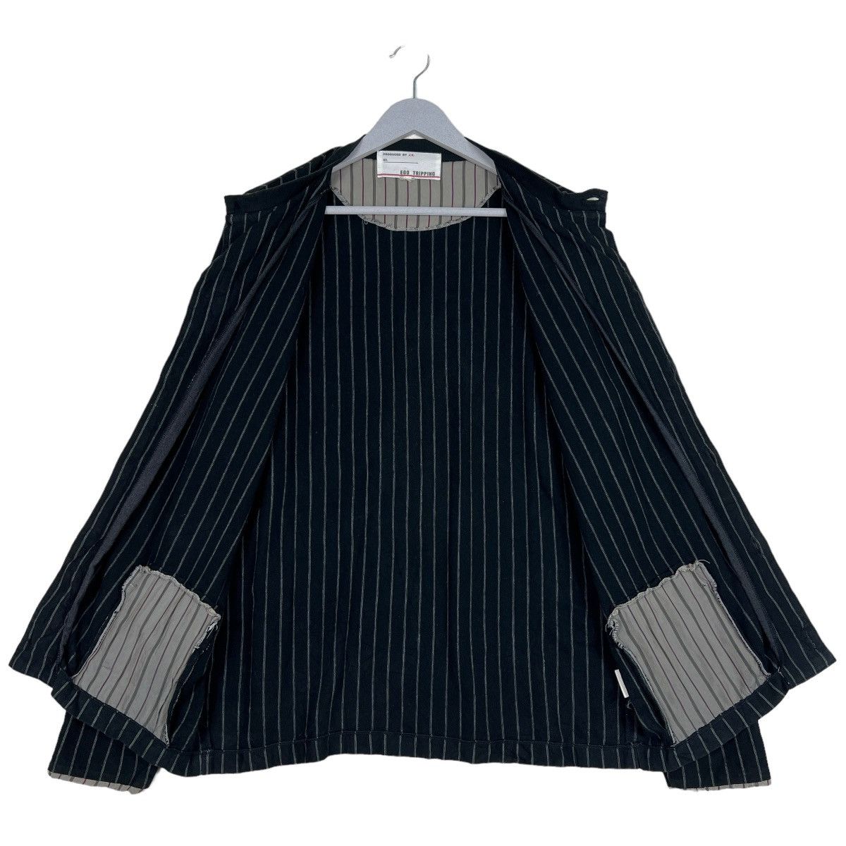 Ego Tripping 🔥 EGO TRIPPING JAPAN STRIPE CARDIGAN JACKET MADE IN JAPAN Size US M / EU 48-50 / 2 - 11 Thumbnail