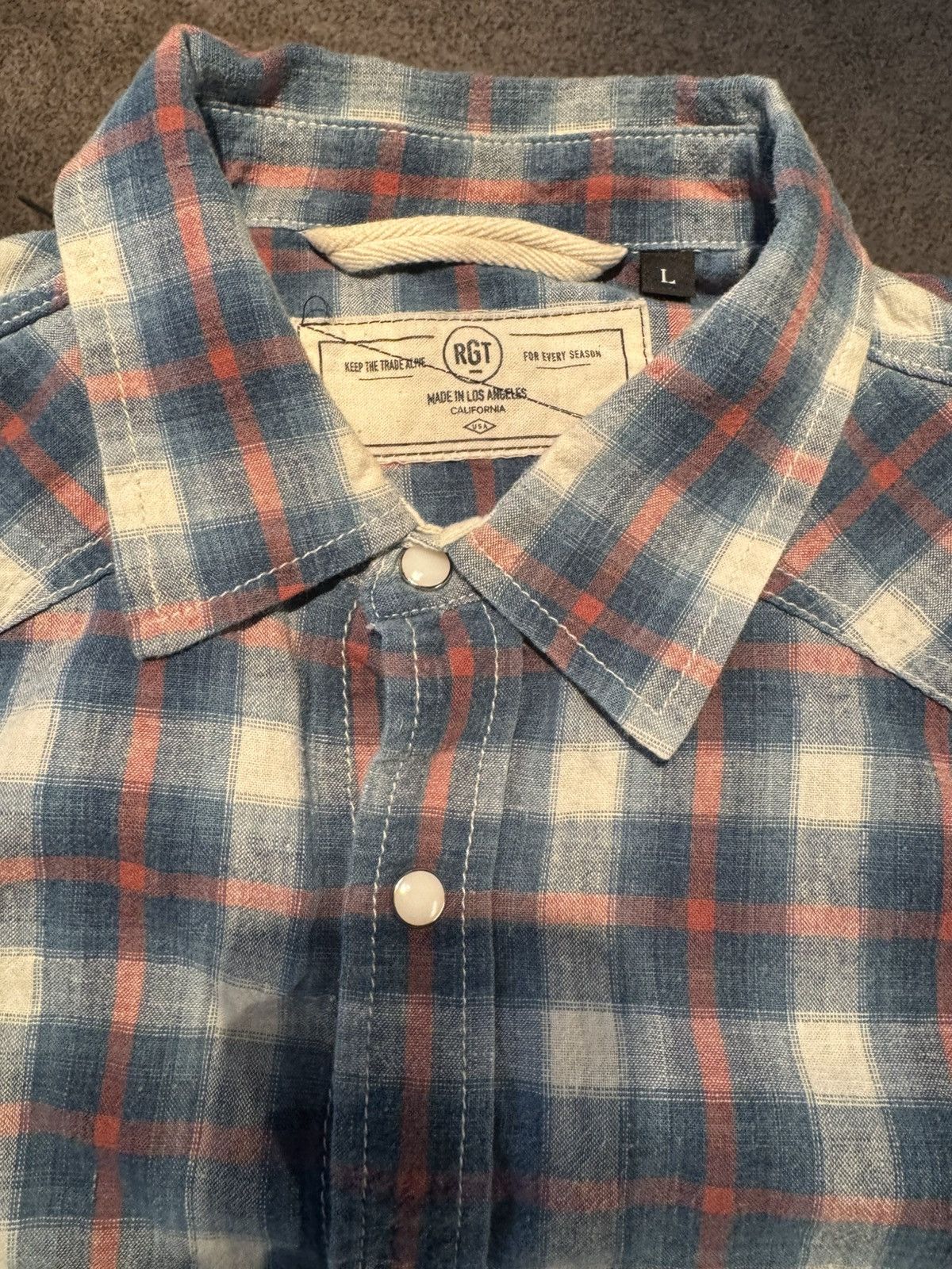 Rogue Territory RGT Western Plaid (L) Size US L / EU 52-54 / 3 - 3 Thumbnail