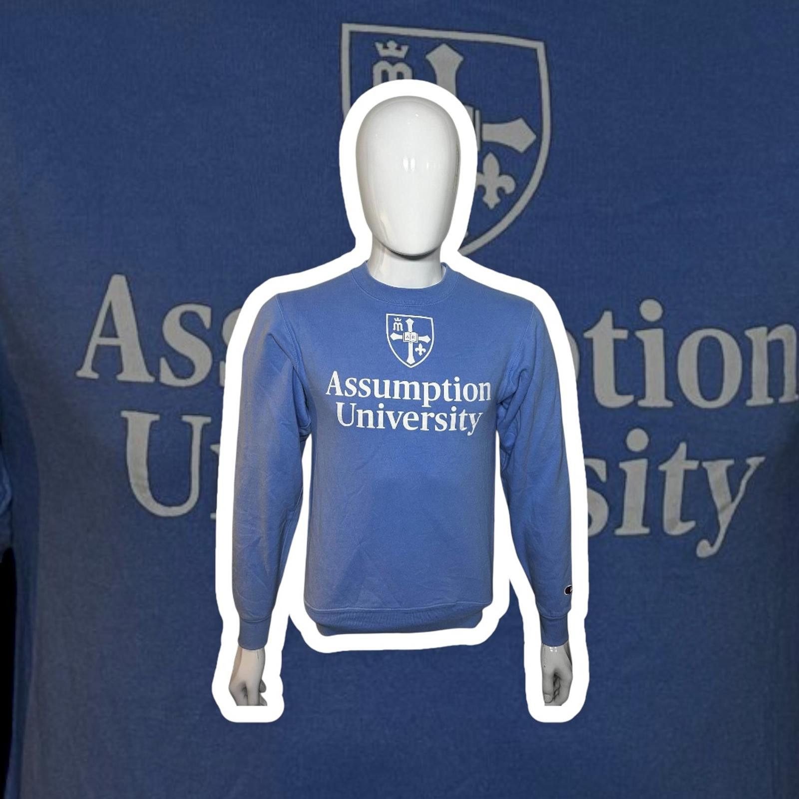 Champion Assumption University Vintage Sweatshirt Size US XS / EU 42 / 0 - 1 Thumbnail
