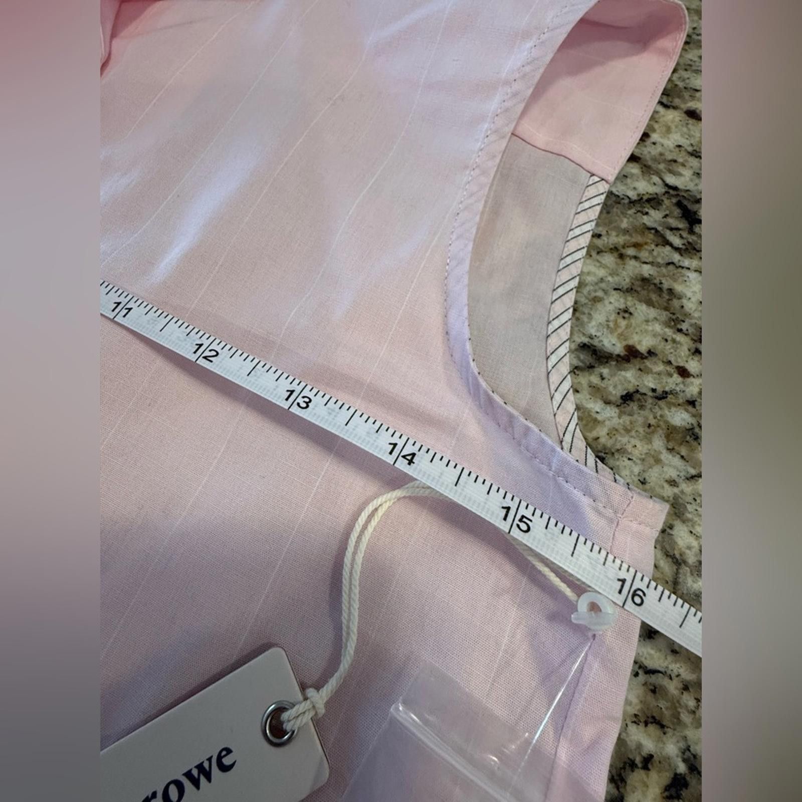 Other Court & Rowe pink sleeveless button up shirt SZ XXS Size XXS / US 00 / IT 34 - 8 Thumbnail