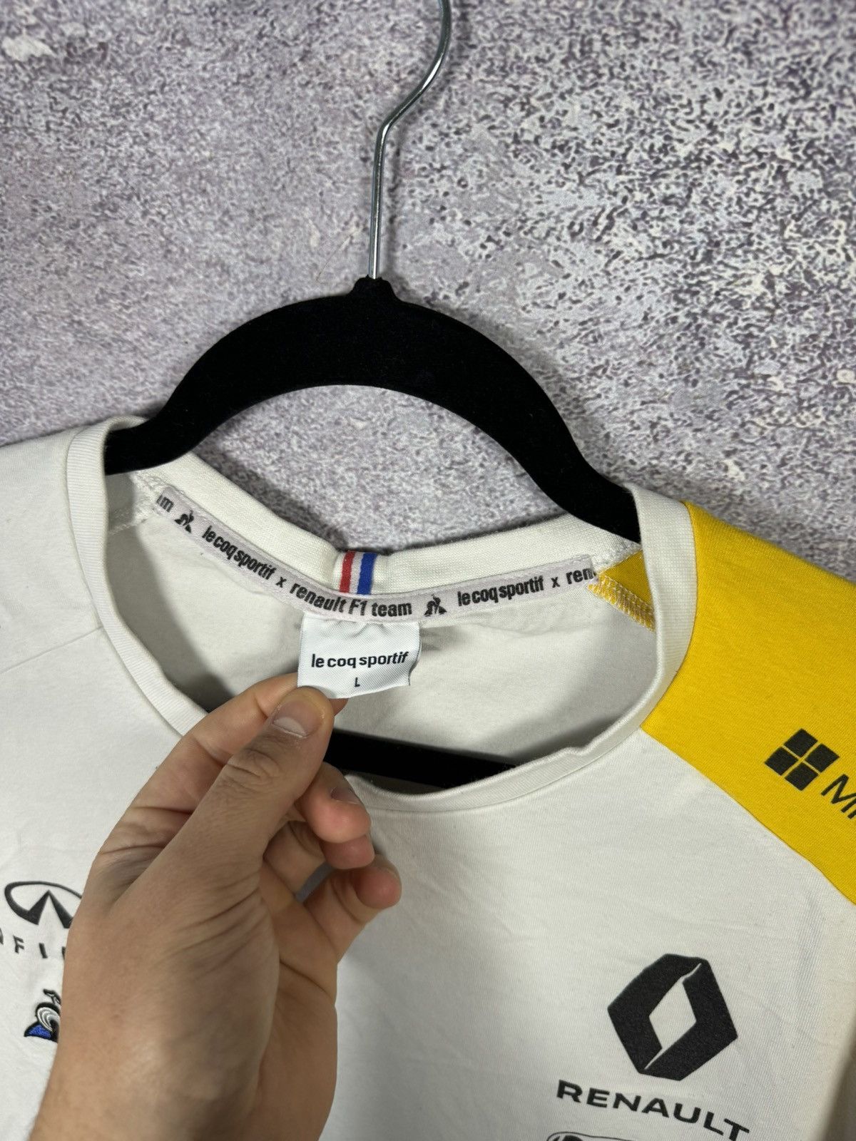 Formula 1 × Le Coq Sportif Renault F-1 Racing Team Men’s Genuine 2019 Le Coq Sportif Size US L / EU 52-54 / 3 - 8 Thumbnail