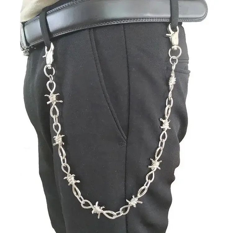 Designer 52cm Waist Spike Chain Pant Size ONE SIZE - 1 Thumbnail