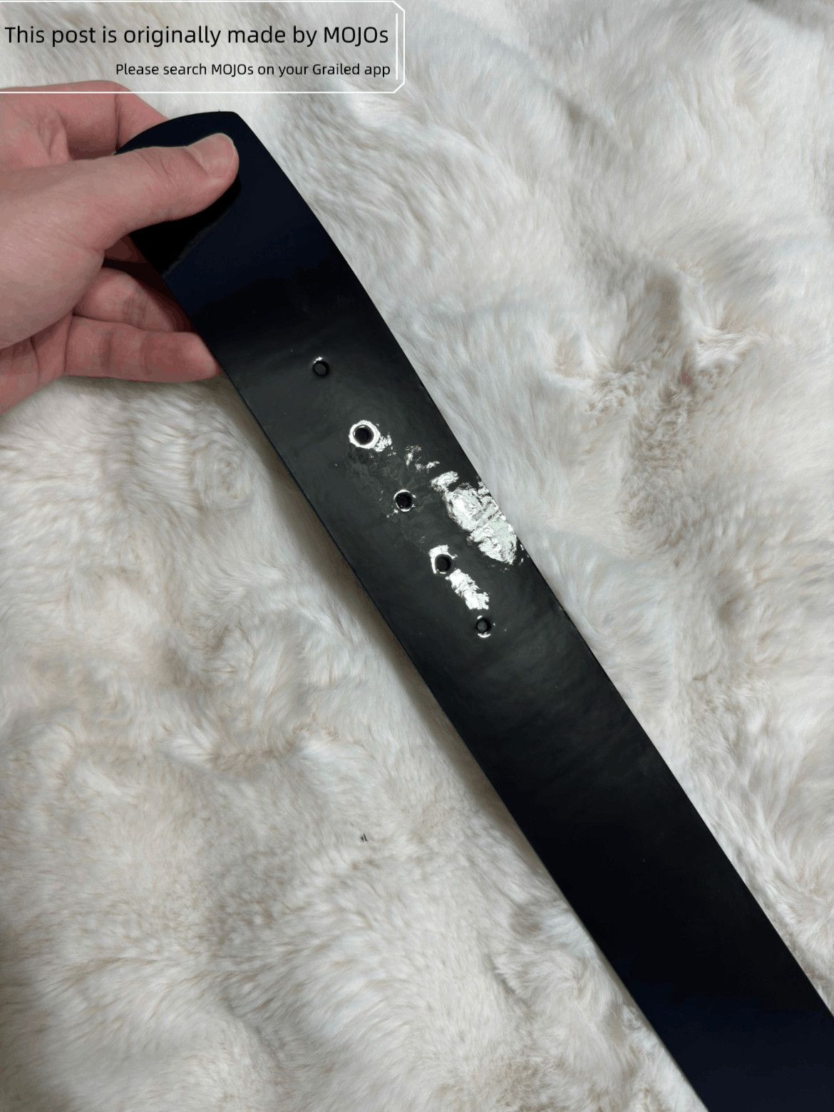 Saint Laurent Paris Sz 85 Saint Laurent Paris Patent Leather Cropper Belt Size ONE SIZE - 5 Thumbnail