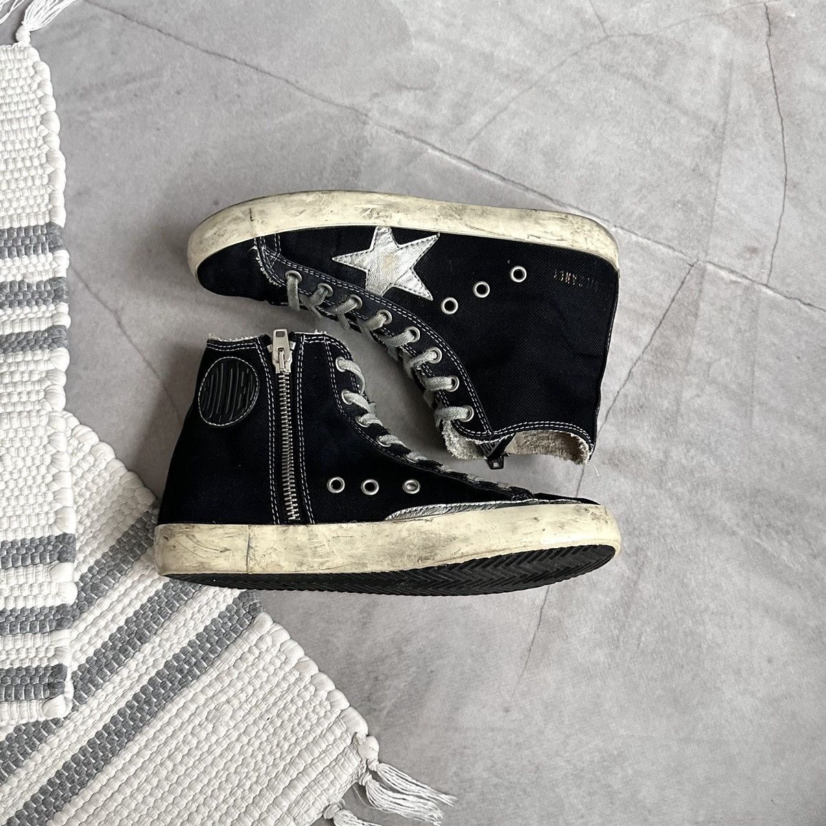 Golden Goose Golden Goose GGDB Francy High Top Sneakers Shoes Size US 6 / IT 36 - 6 Thumbnail