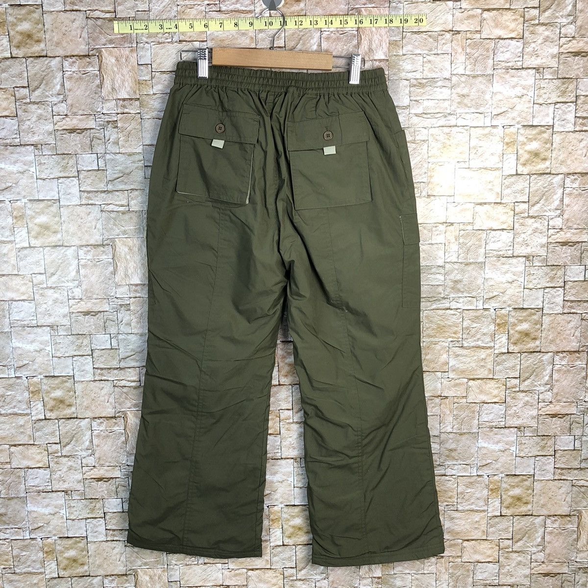 Japanese Brand Japanese Brand Green Cargo Multipocket Pants #A446 Size US 28 / EU 44 - 16 Thumbnail