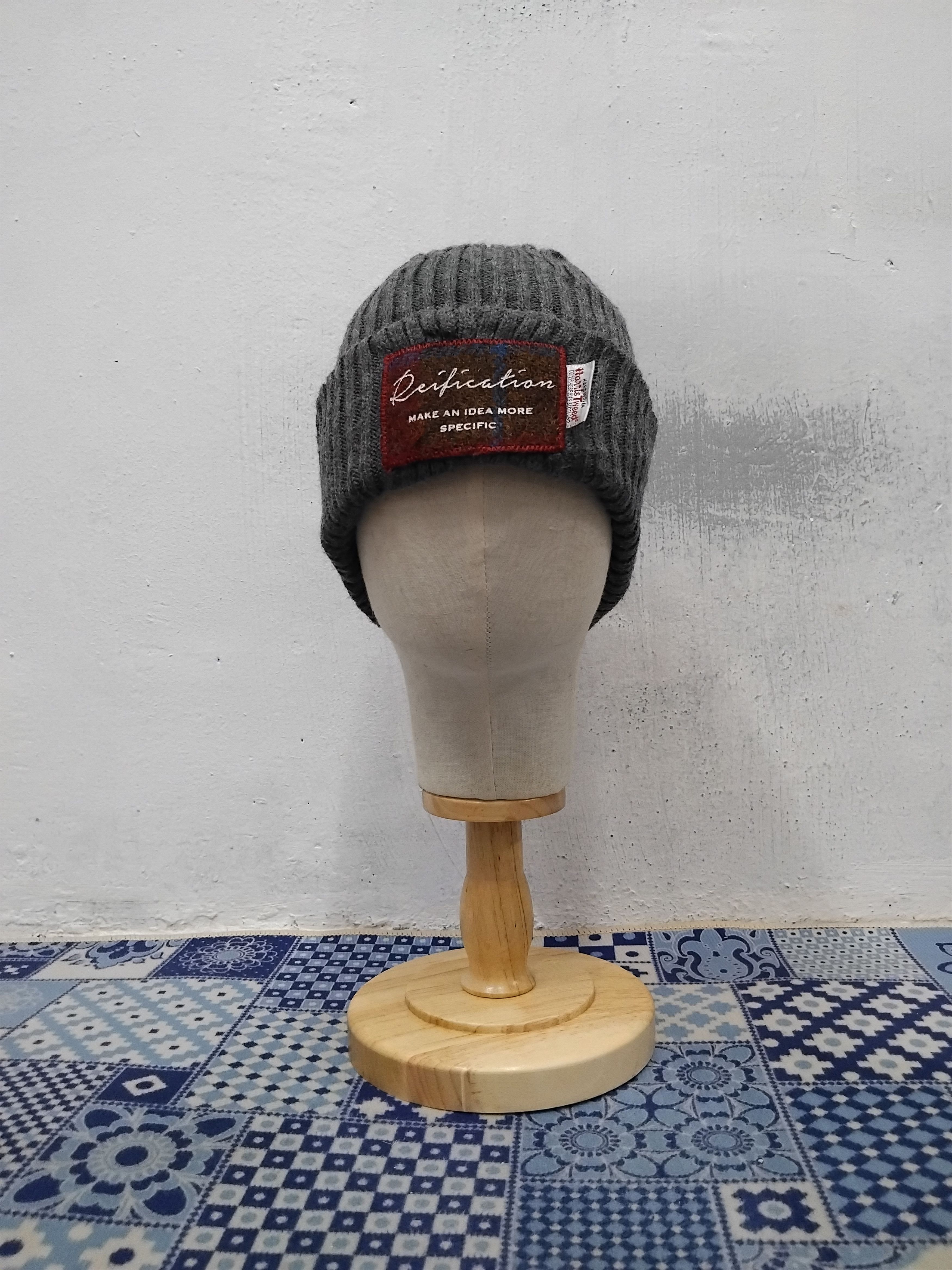 Harris Tweed 💥Harris Tweed closshi grey colour beanie Size ONE SIZE - 1 Thumbnail