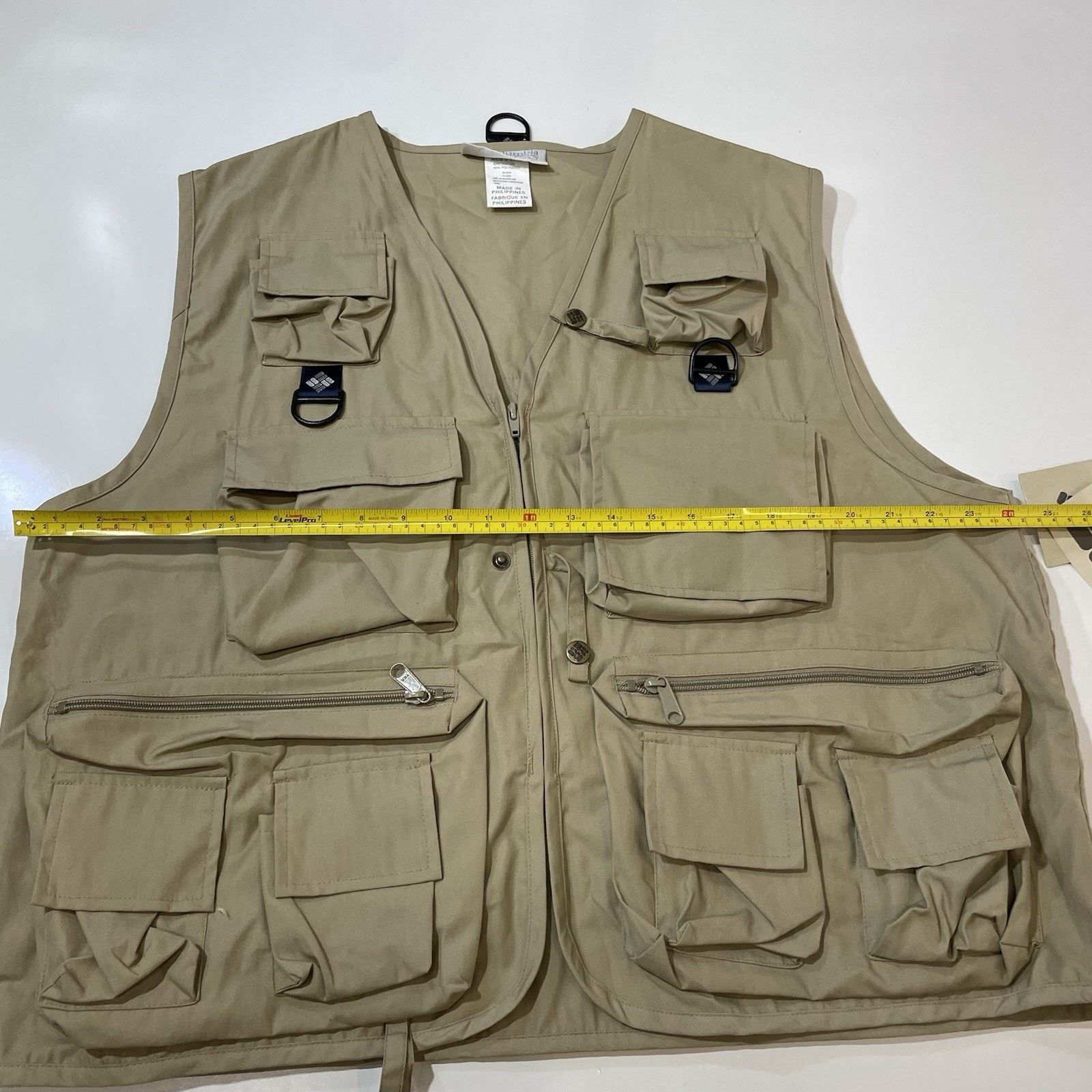 Columbia VTG Columbia Hot Creek Vest Mens L XL Sportwear Fishing Size US XL / EU 56 / 4 - 7 Thumbnail