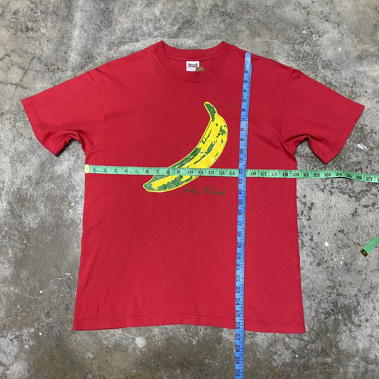 Andy Warhol VINTAGE 90’s ANDY WARHOL BANANA ICONIC GRAPHIC TEE ANVIL Size US M / EU 48-50 / 2 - 11 Thumbnail
