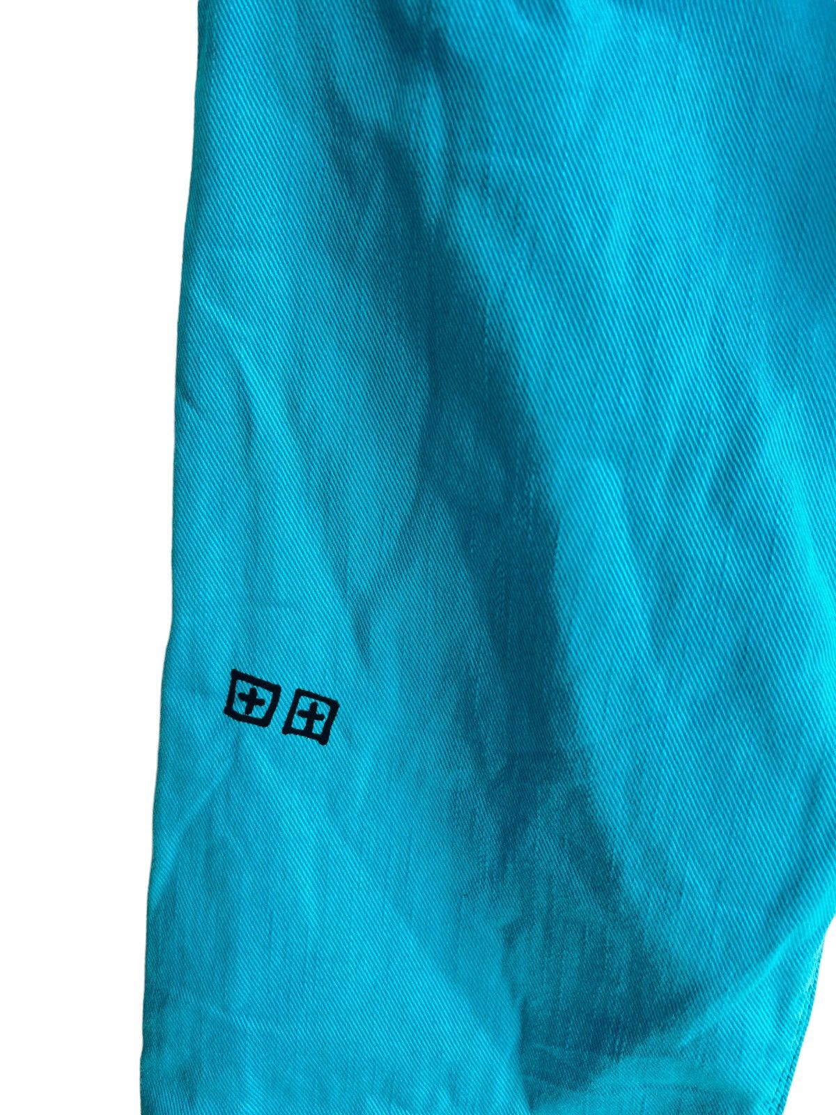 Ksubi OG Ksubi 🇦🇺 Neon Blue Rough Rocker Jeans Denim Turquoise Size US 30 / EU 46 - 6 Thumbnail