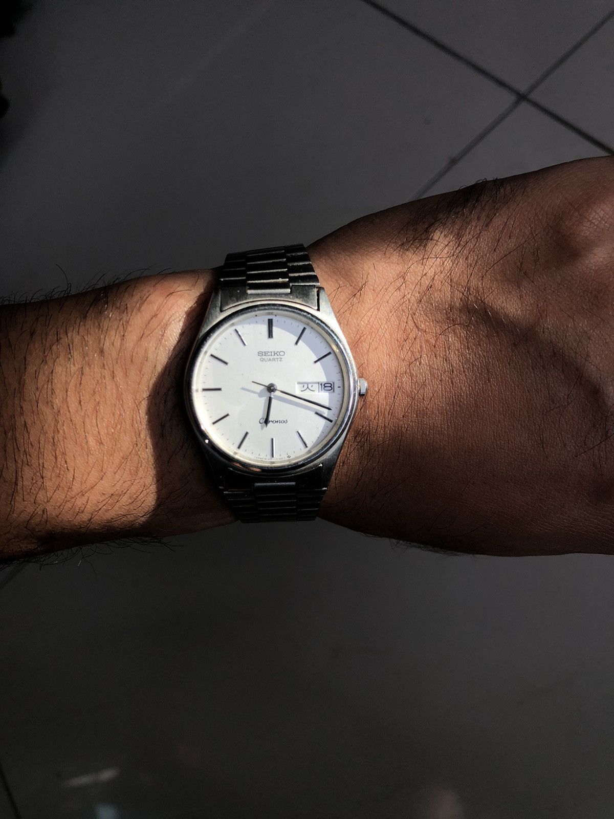 Japanese Brand × Seiko × Vintage Vintage Seiko Chronos Kanji Day Quartz Japan Size ONE SIZE - 8 Thumbnail