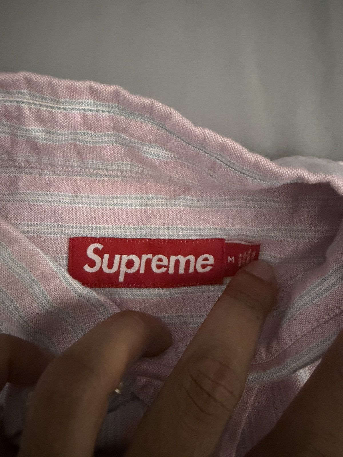 Supreme Supreme pink shirt Size US M / EU 48-50 / 2 - 3 Thumbnail