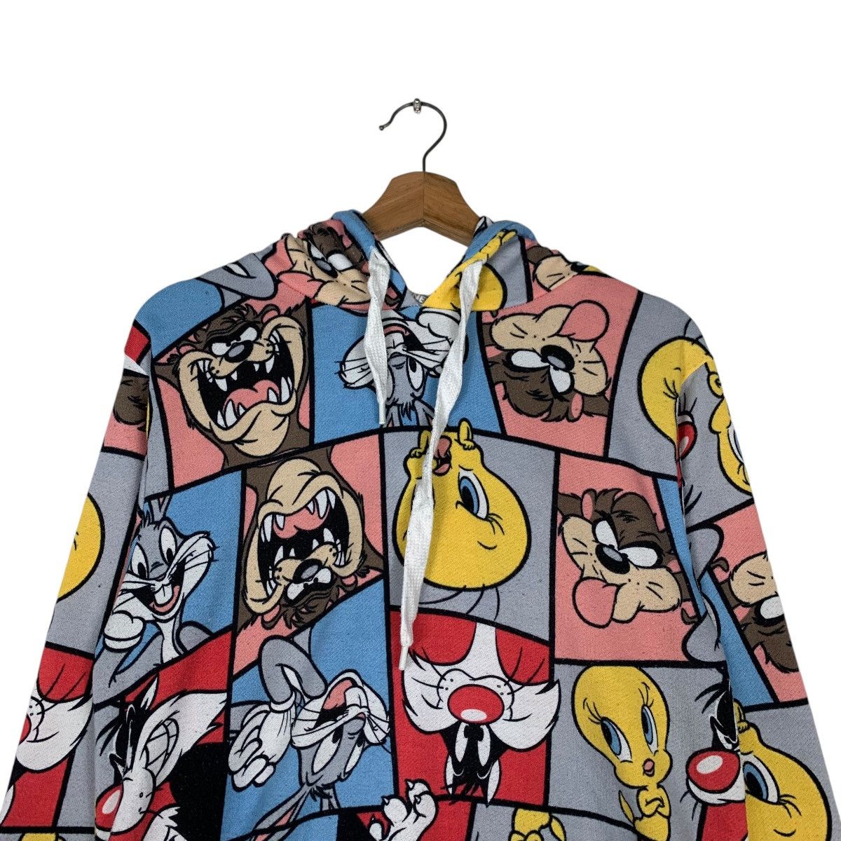 Cartoon Network LOONEY TUNES Fullprint Pullover Hoodies Sweatshirt #1348-C61 Size US M / EU 48-50 / 2 - 11 Thumbnail